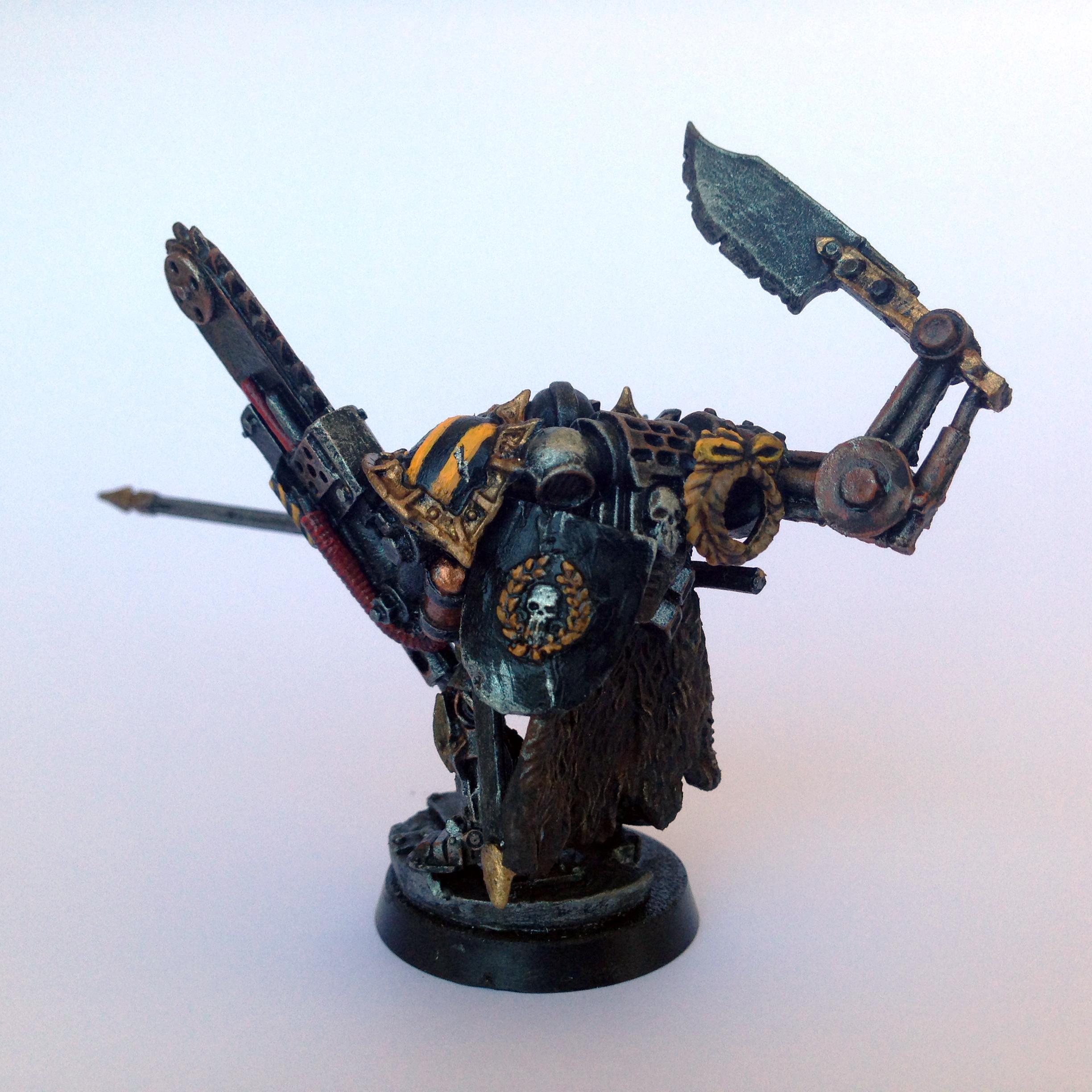 Guerreros Del Hierro Iron Warrior Marines Espaciales Del Caos Chaos Marines Conversi&atilde;&sup3;n Conversion