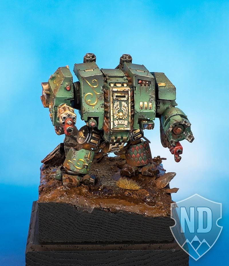 Dark Angels, Dreadnought, Space Marine Dark Angel Dreadnought, Space Marines