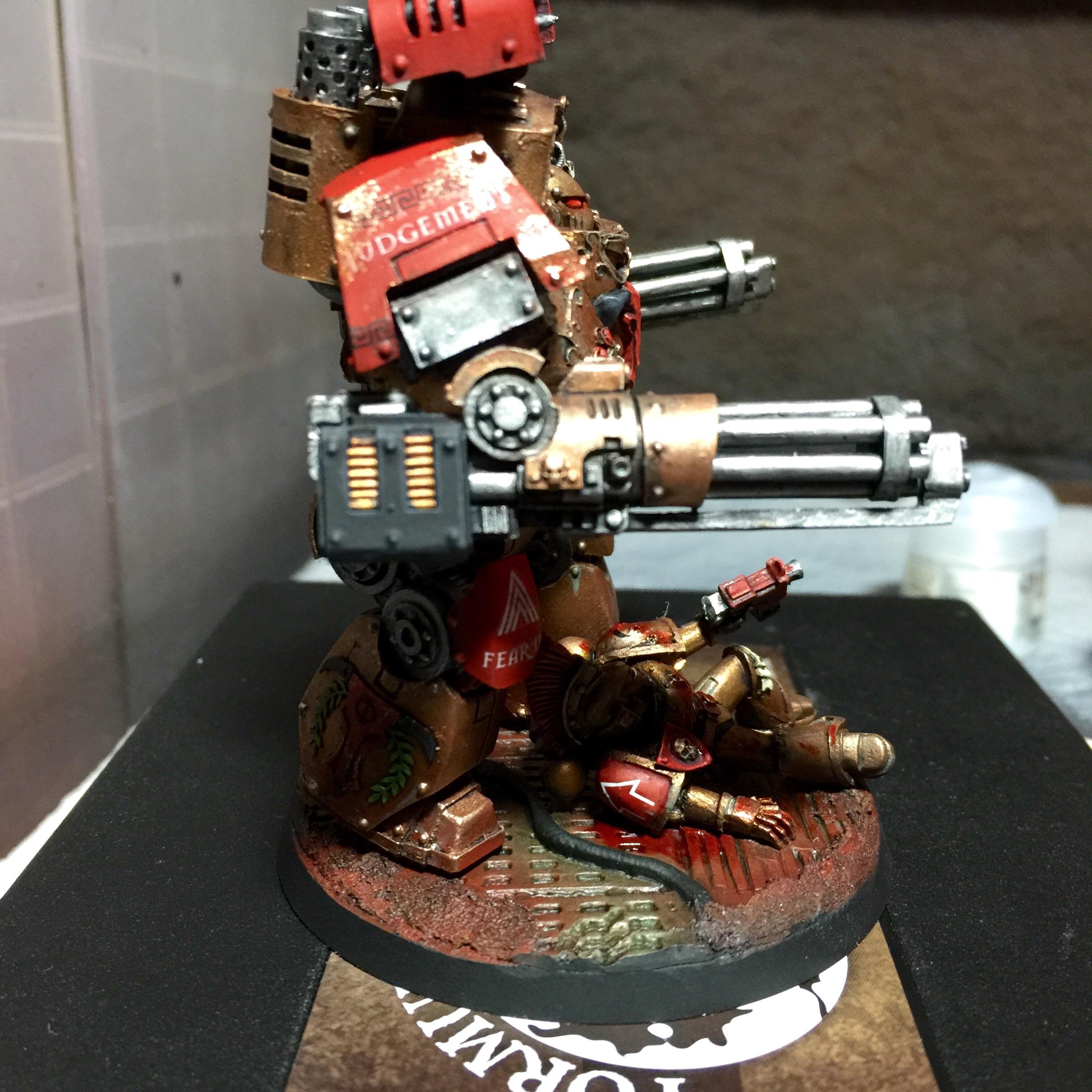 Contemptor Dread, Dreadnought, Minotaurs, Space Marines, Warhammer 40,000