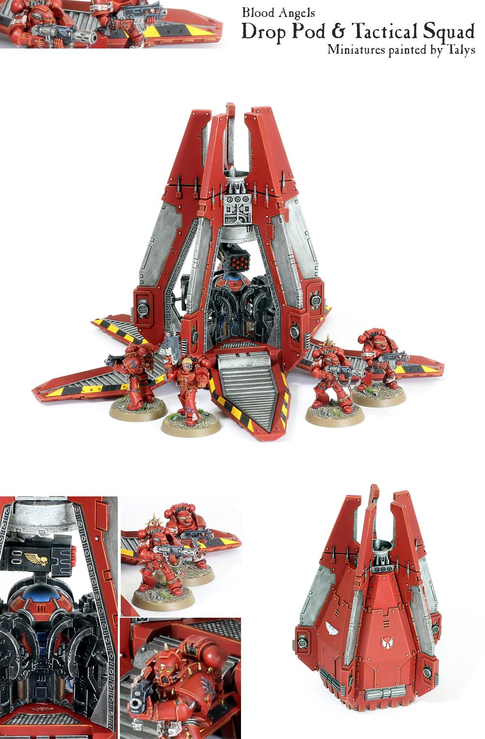 BA Drop Pod with 4 Tacticals