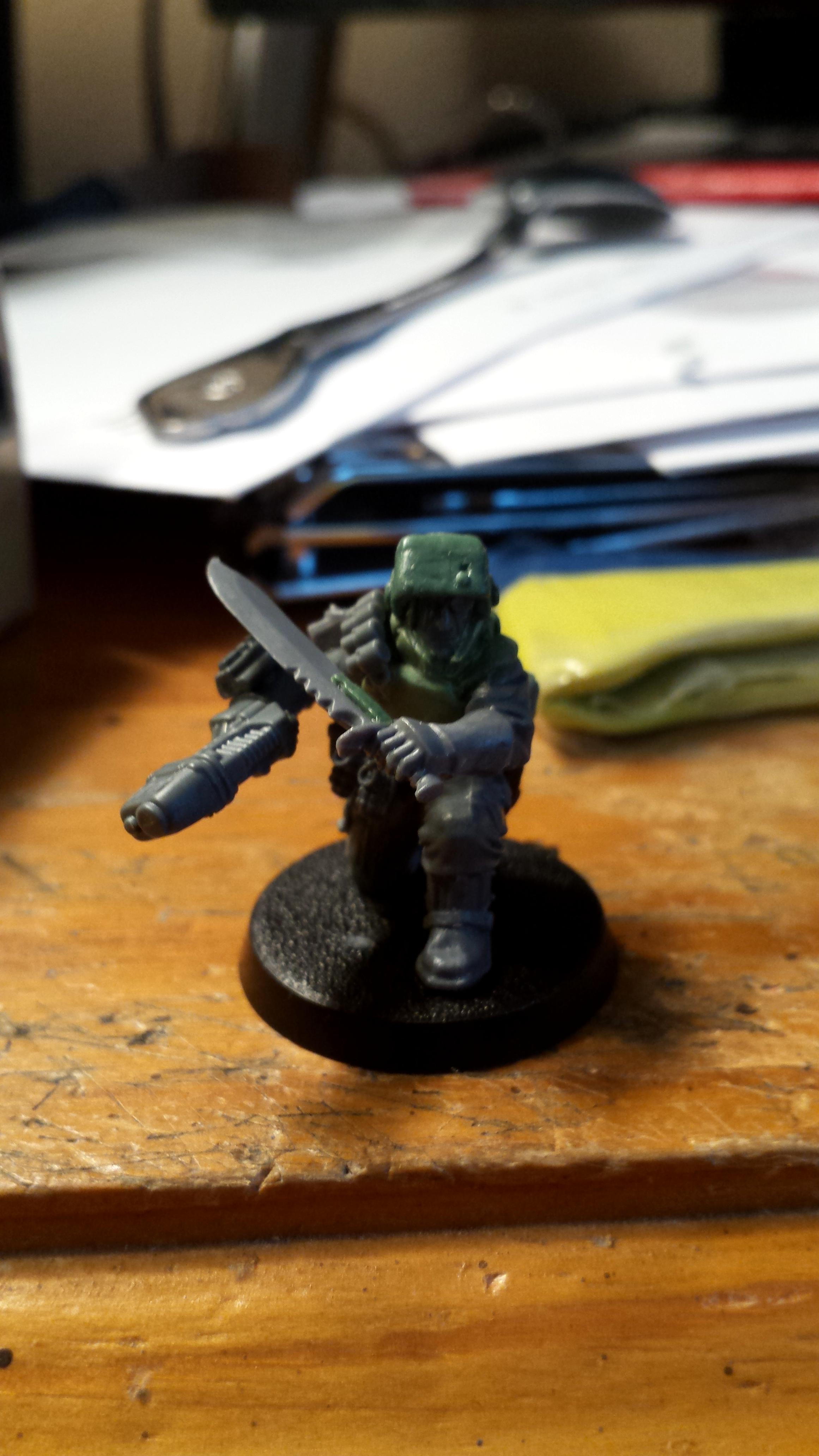 Greenstuff, Scion, Sgt, Storm Troopers, Stormtrooper, Tempestus Scions