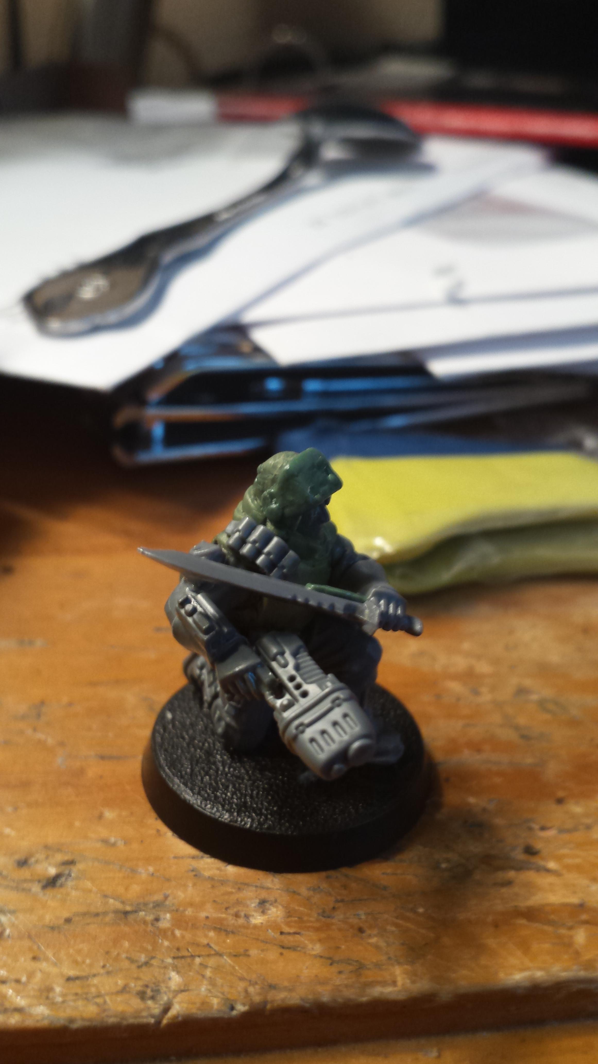 Greenstuff, Scion, Storm Troopers, Stormtrooper, Tempestus Scions