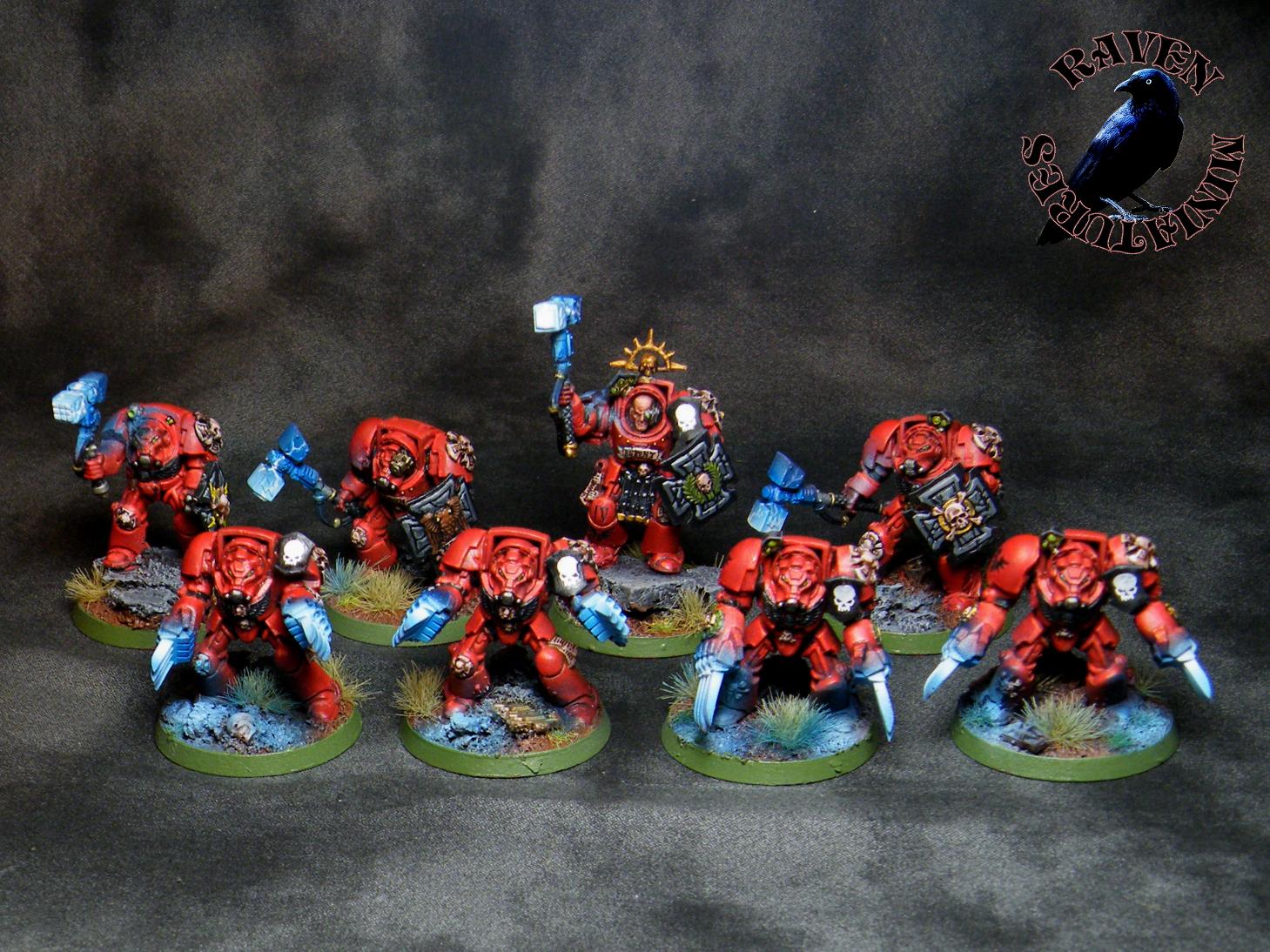 Assault Terminators, Blood Angels, Terminator Armor