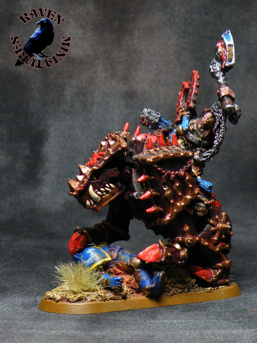 Chaos Lord, Kharne The Betrayer, Khorne, Mounted