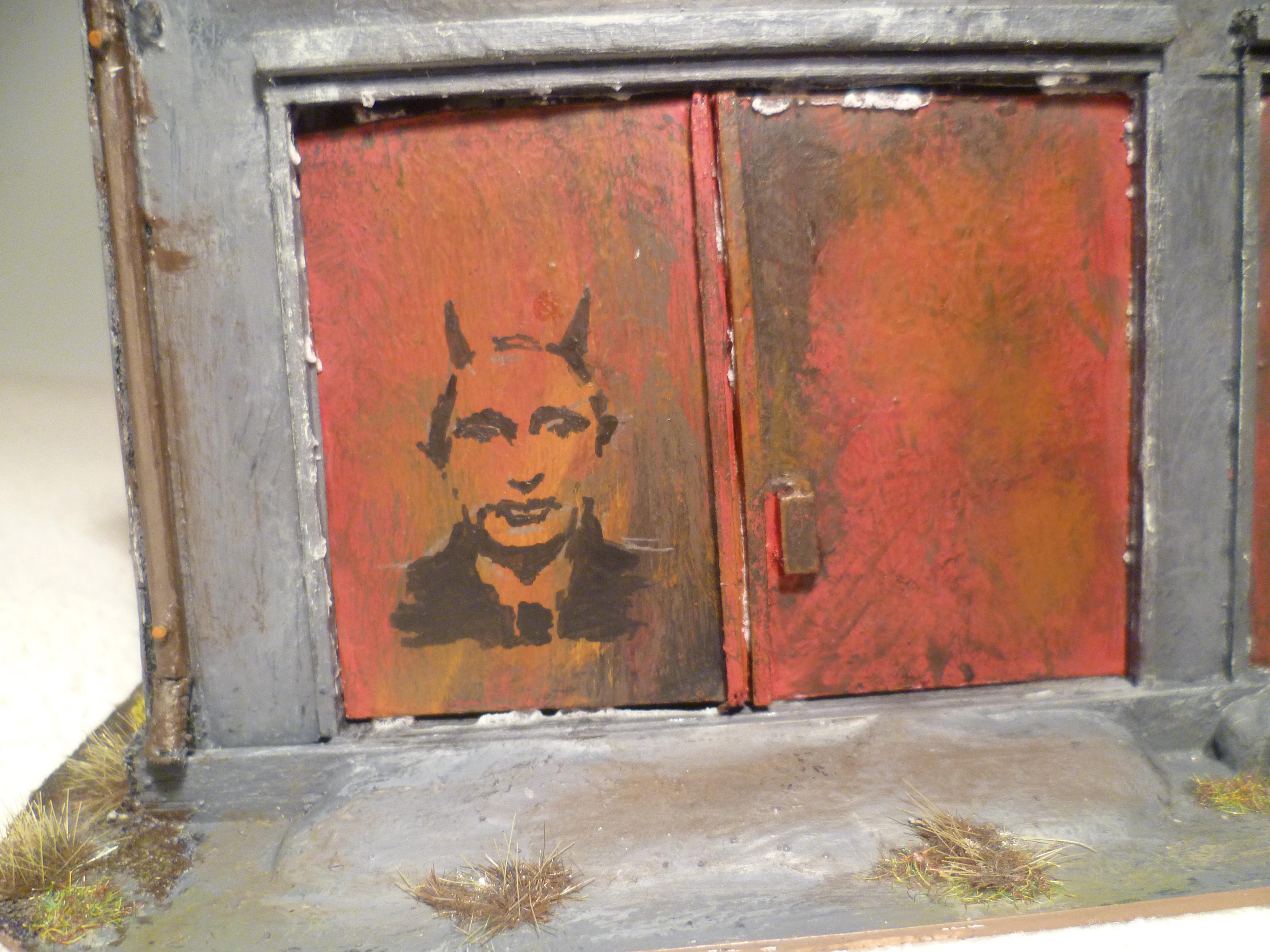 28mm, Apocalyptic, Eastern European, Graffiti, Modern, Post, Putin, Ruin, Terrain, Ukrainian, Urban