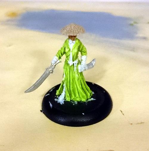 She's green, duboo dee, duboo... err... deen?