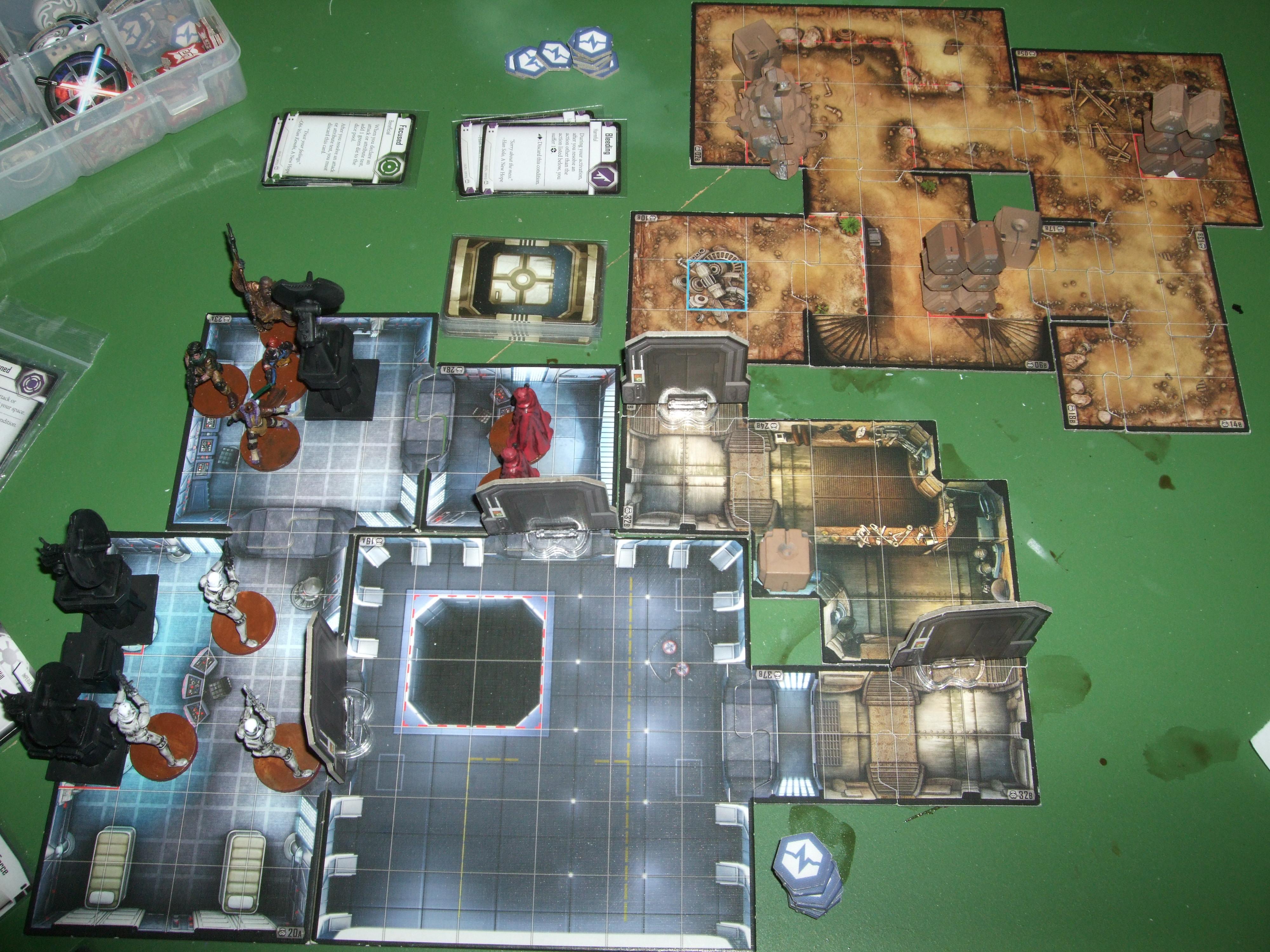 Imperial Assault: Our Darkest Hour Setup