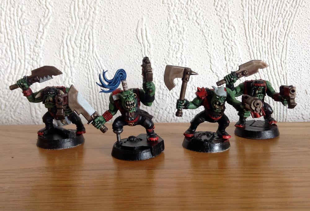 Orks, Red Corsairs, Work In Progress