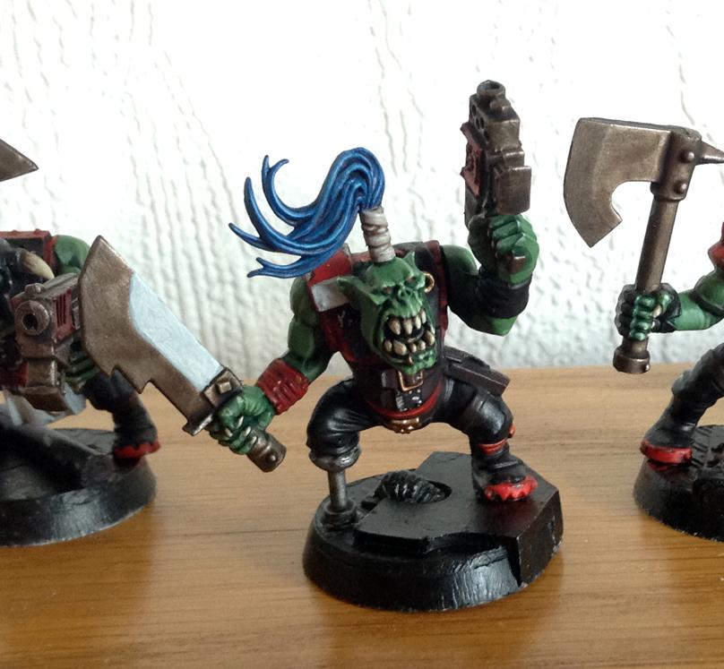 Orks, Red Corsairs, Work In Progress