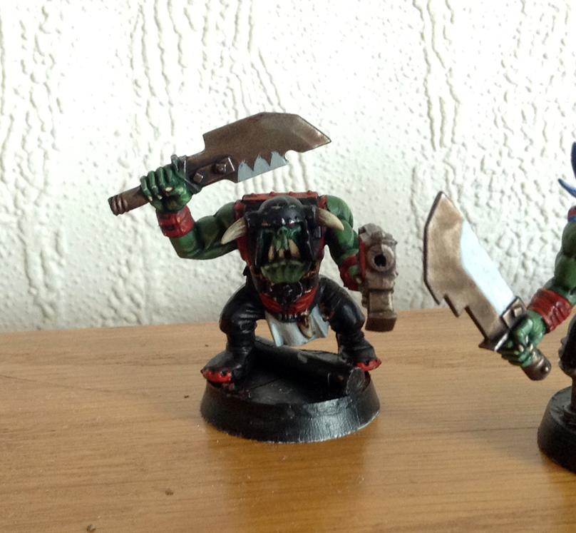 Orks, Red Corsairs, Work In Progress