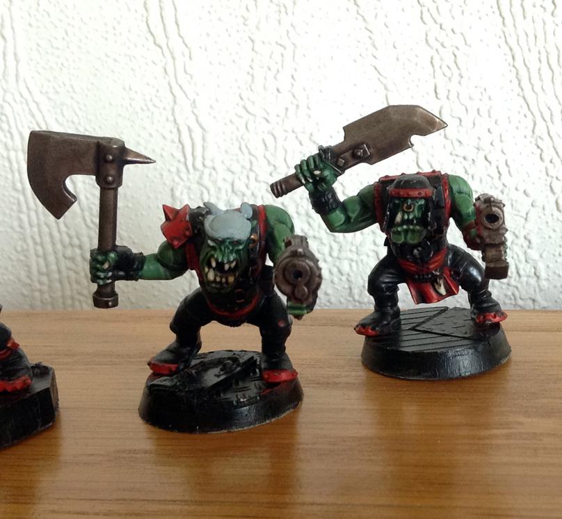 Orks, Red Corsairs, Work In Progress
