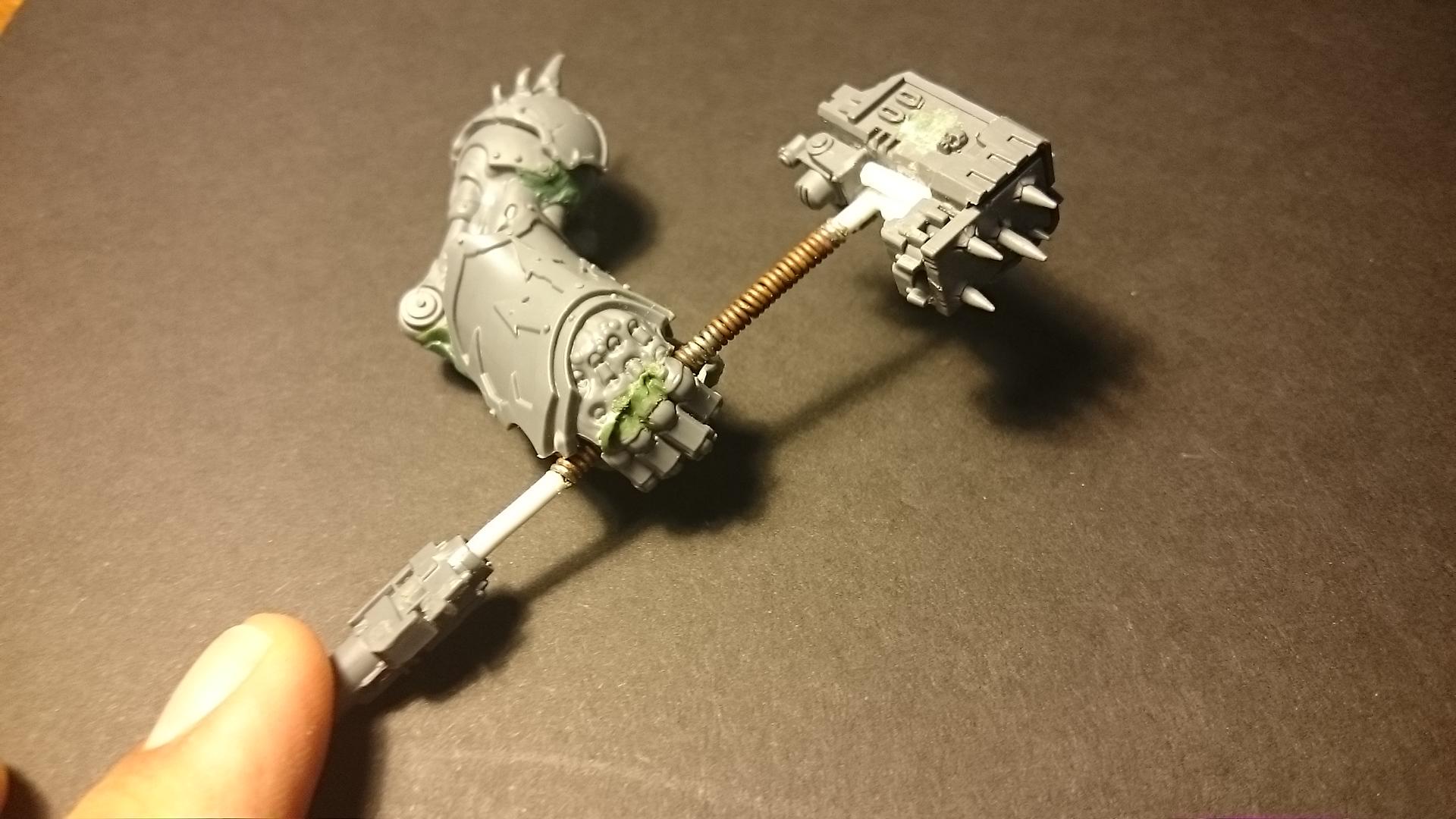 Chaos, Conversion, Helbrute, Thunder Hammer