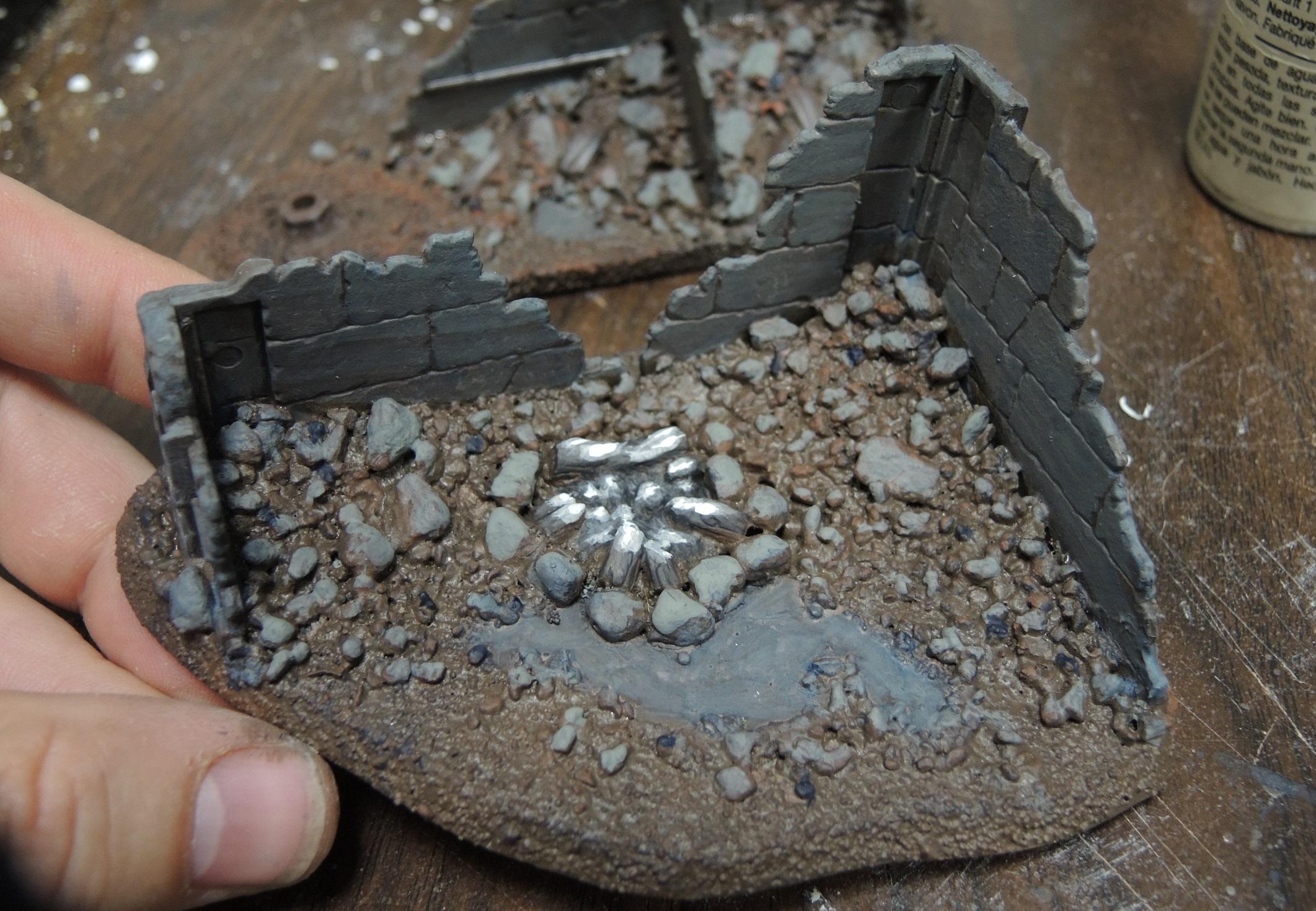 Infinity, Malifaux, Pip, Ruins, Terrain, Waaazag, Warhammer 40,000, Work In Progress