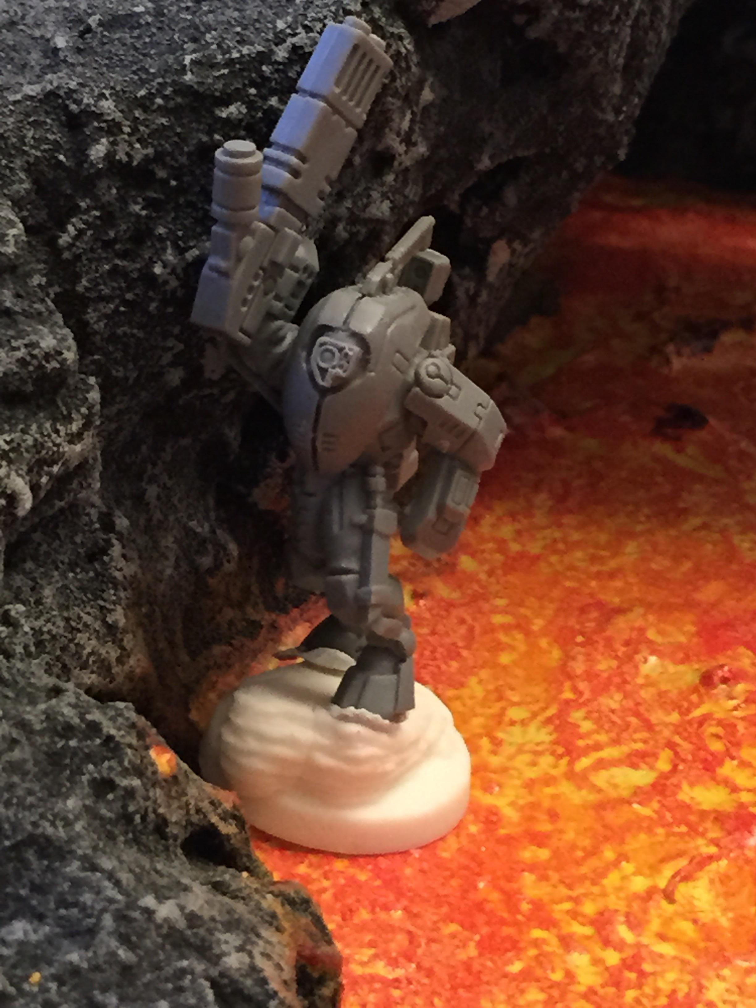 Stealth, Tau, Xv-25, Shas'vre in position