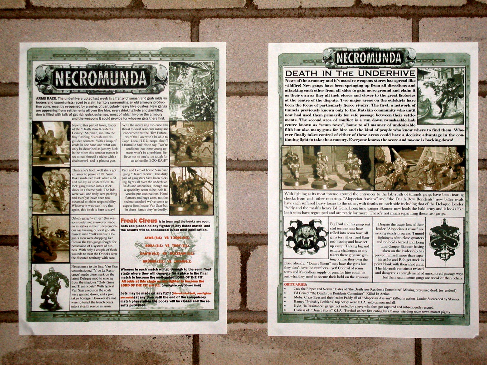 Gang, Necromunda, Specialist Games, Underhive