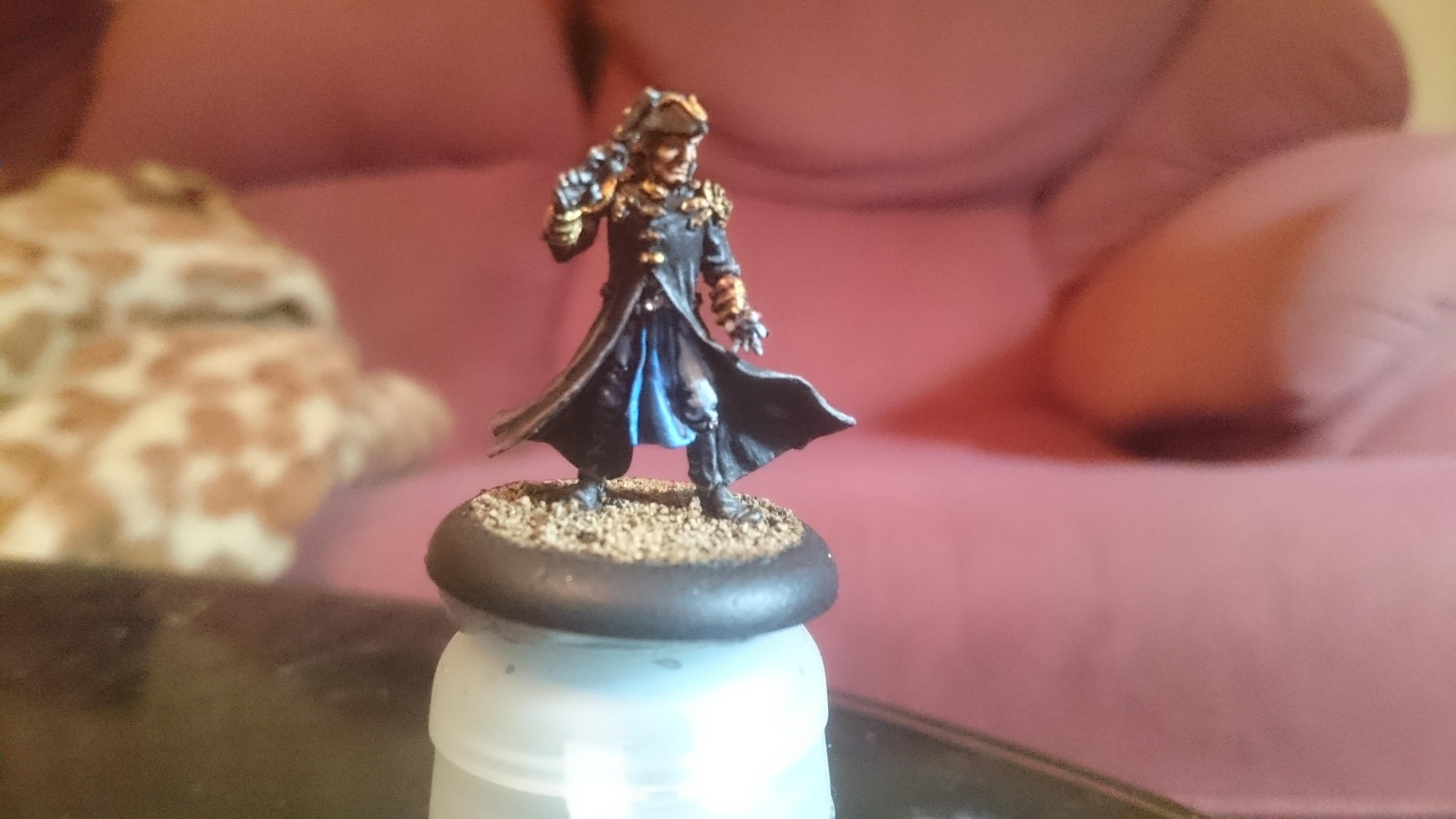 Black 13th Mage, Cygnar, Warmachine, Warmahordes