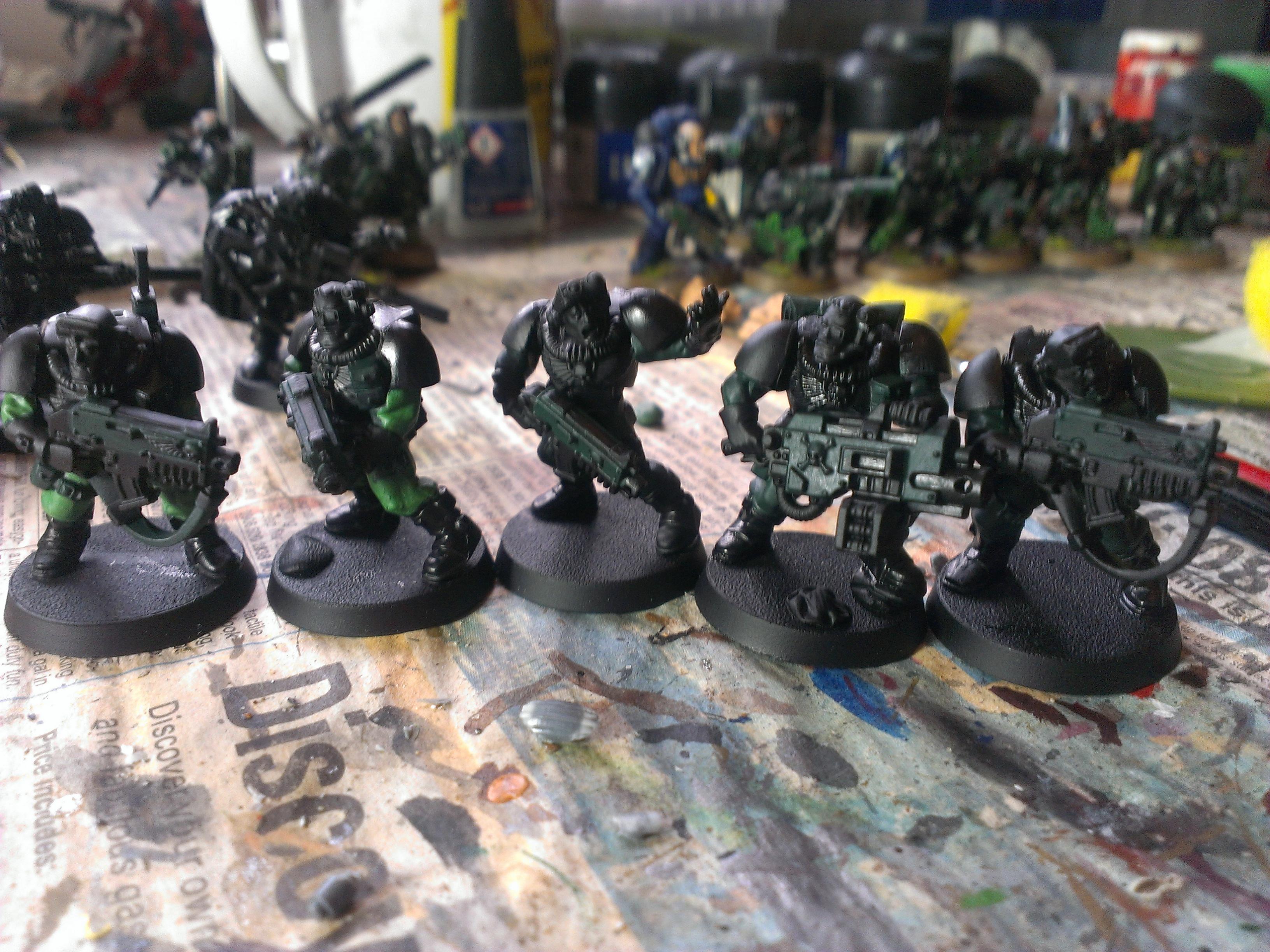 Scouts, Ultramarines, Work In Progress