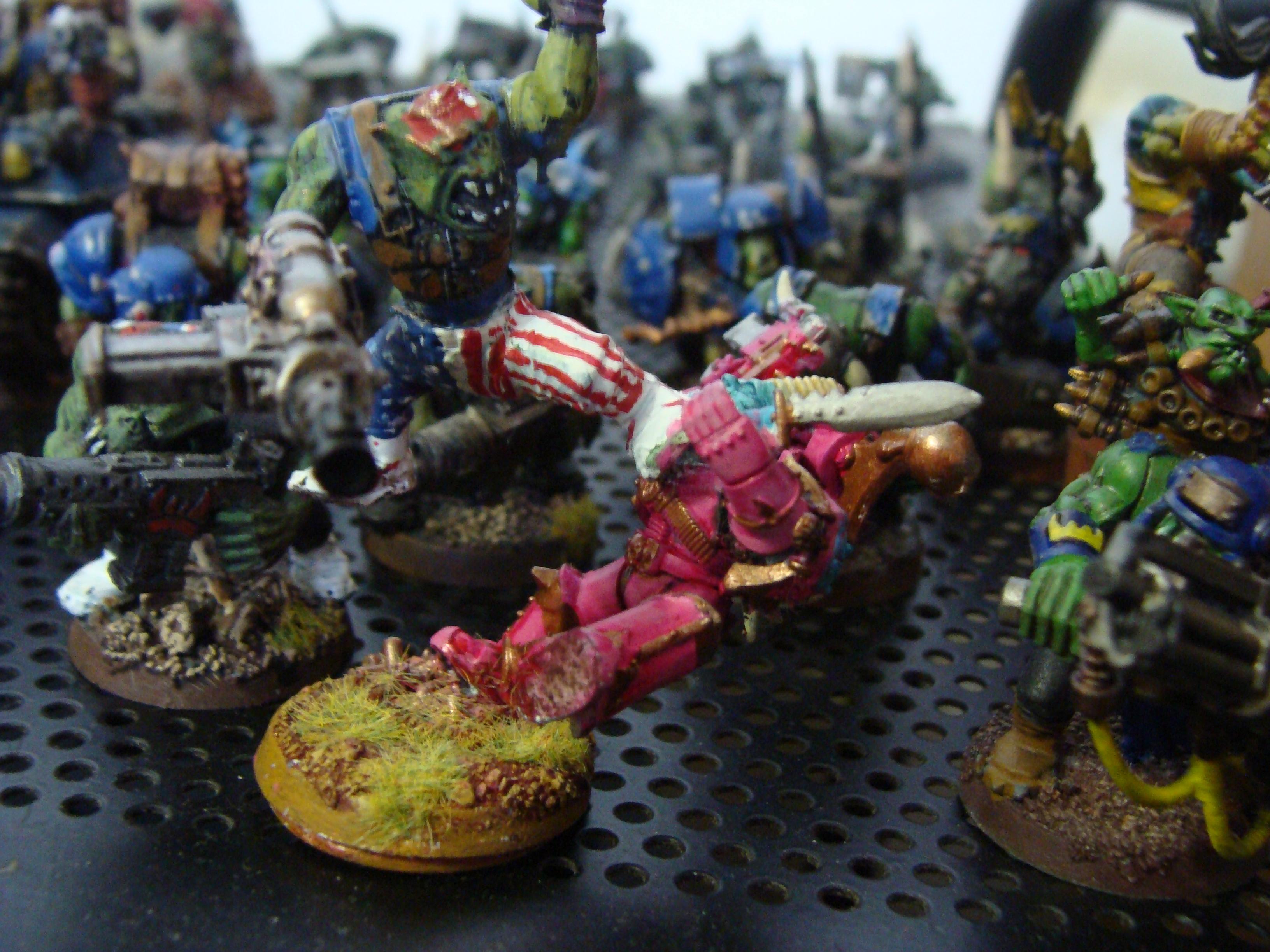 Battle Report, Chaos Space Marines, Orks, Tau