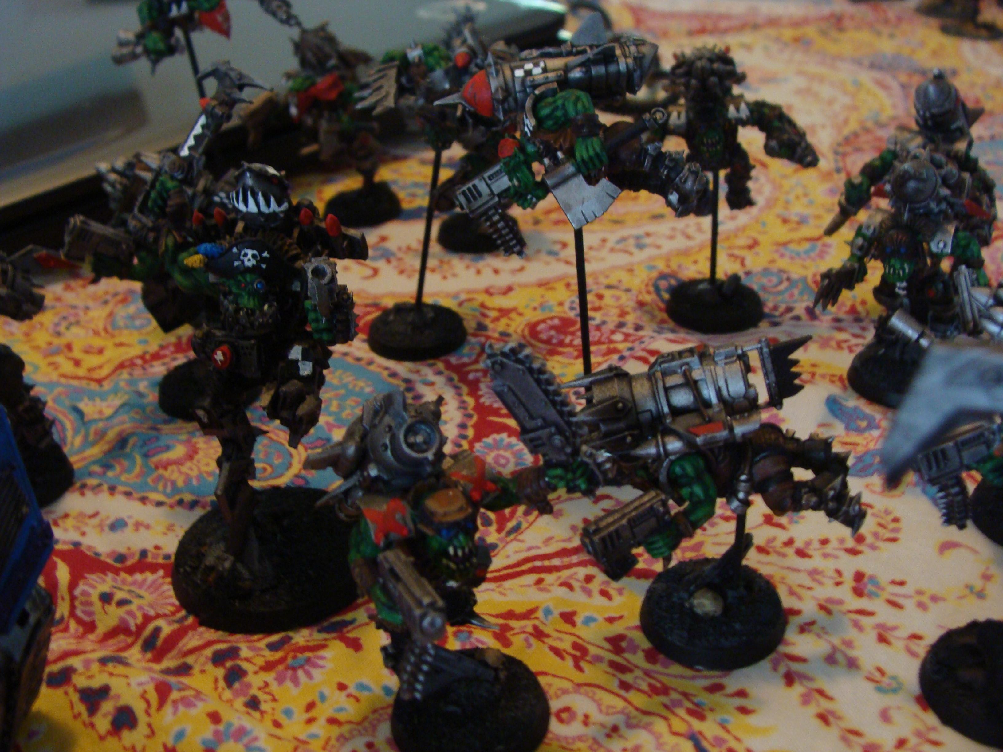 Battle Report, Chaos Space Marines, Orks, Tau