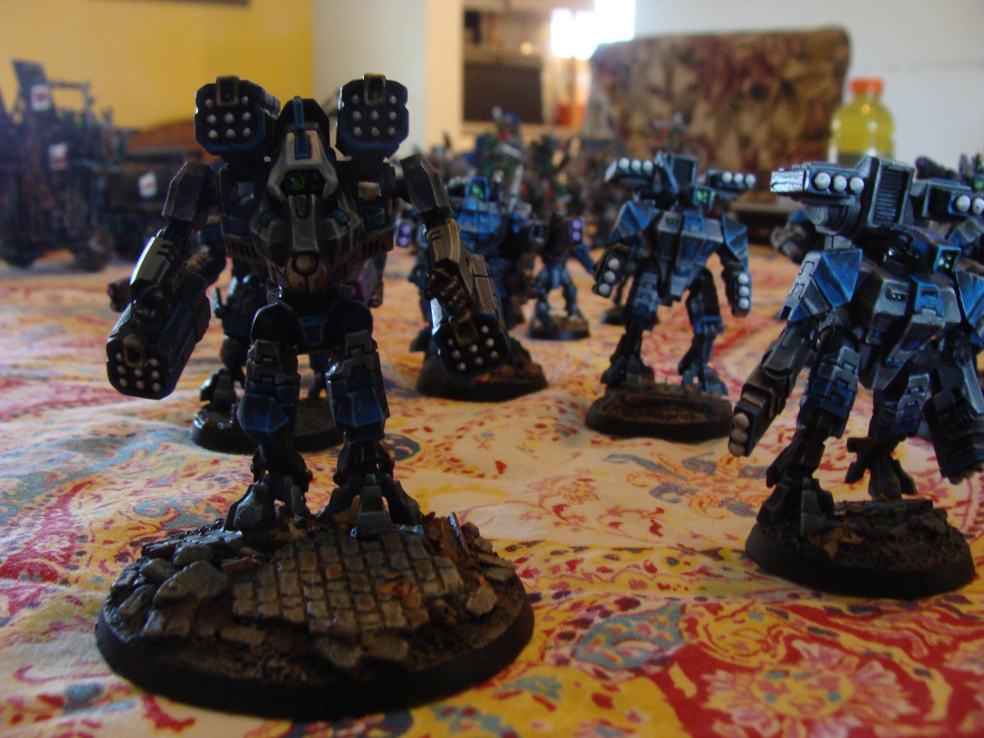 Battle Report, Chaos Space Marines, Orks, Tau