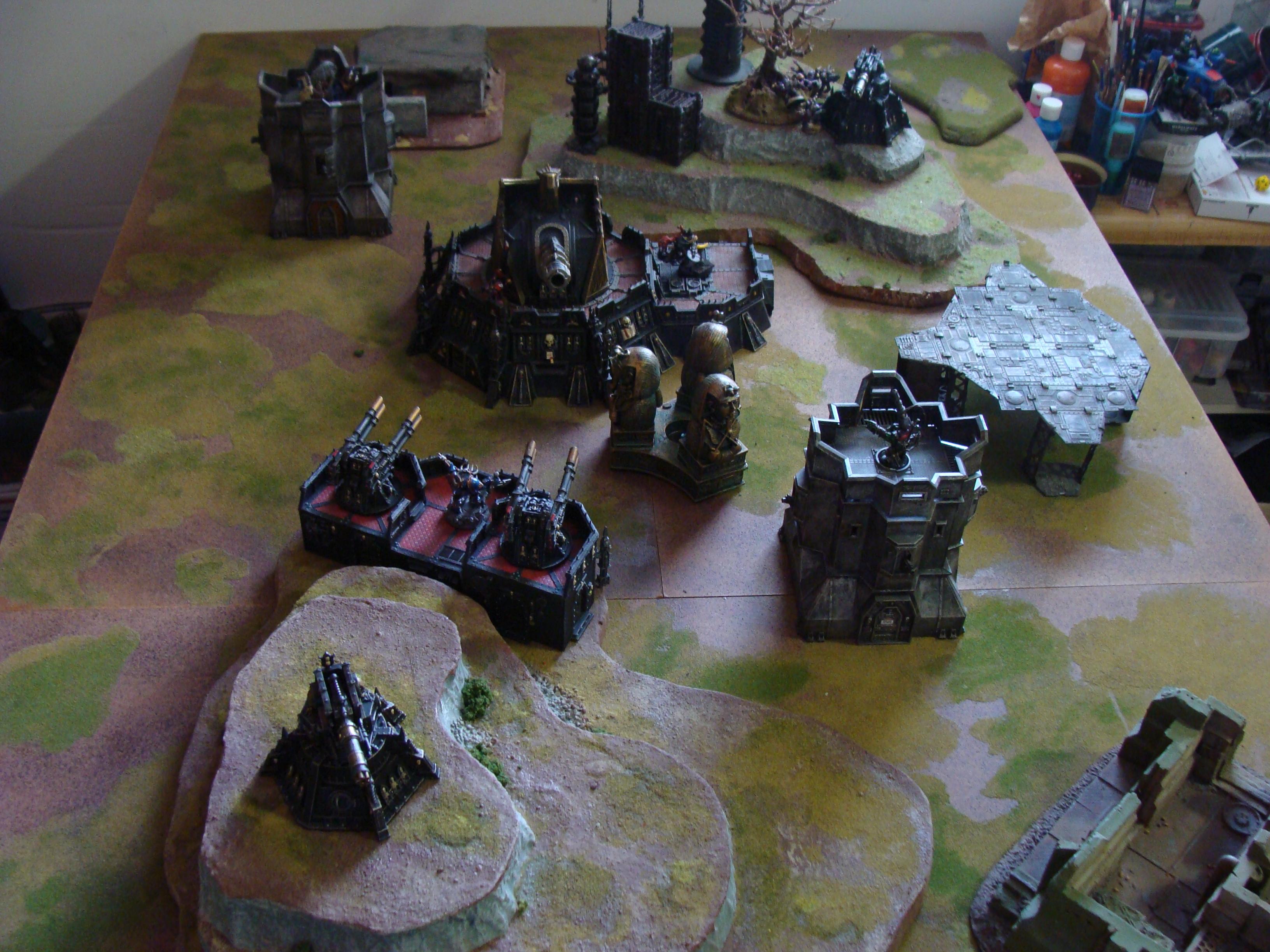 Battle Report, Chaos Space Marines, Orks, Tau