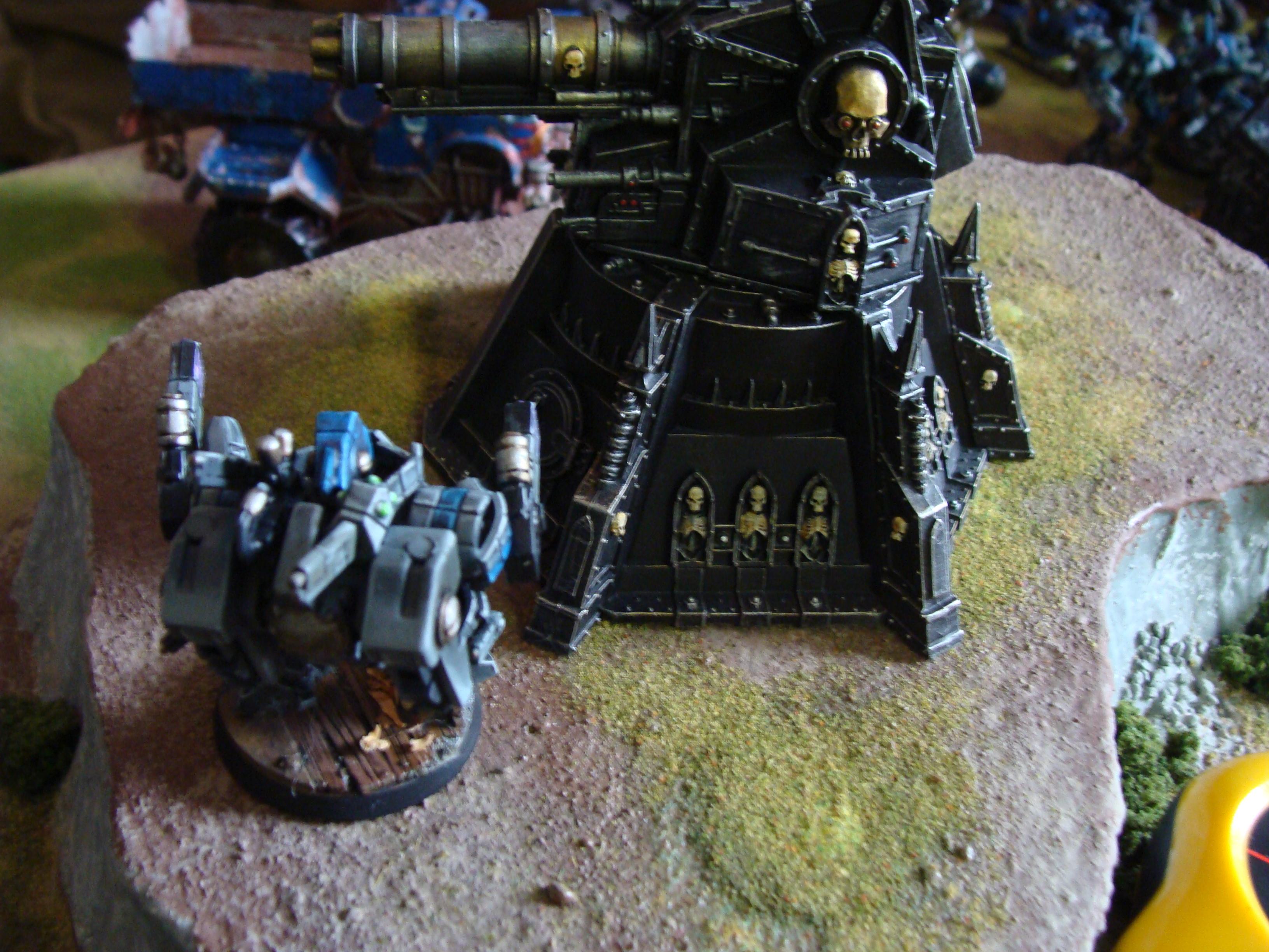 Battle Report, Chaos Space Marines, Orks, Tau