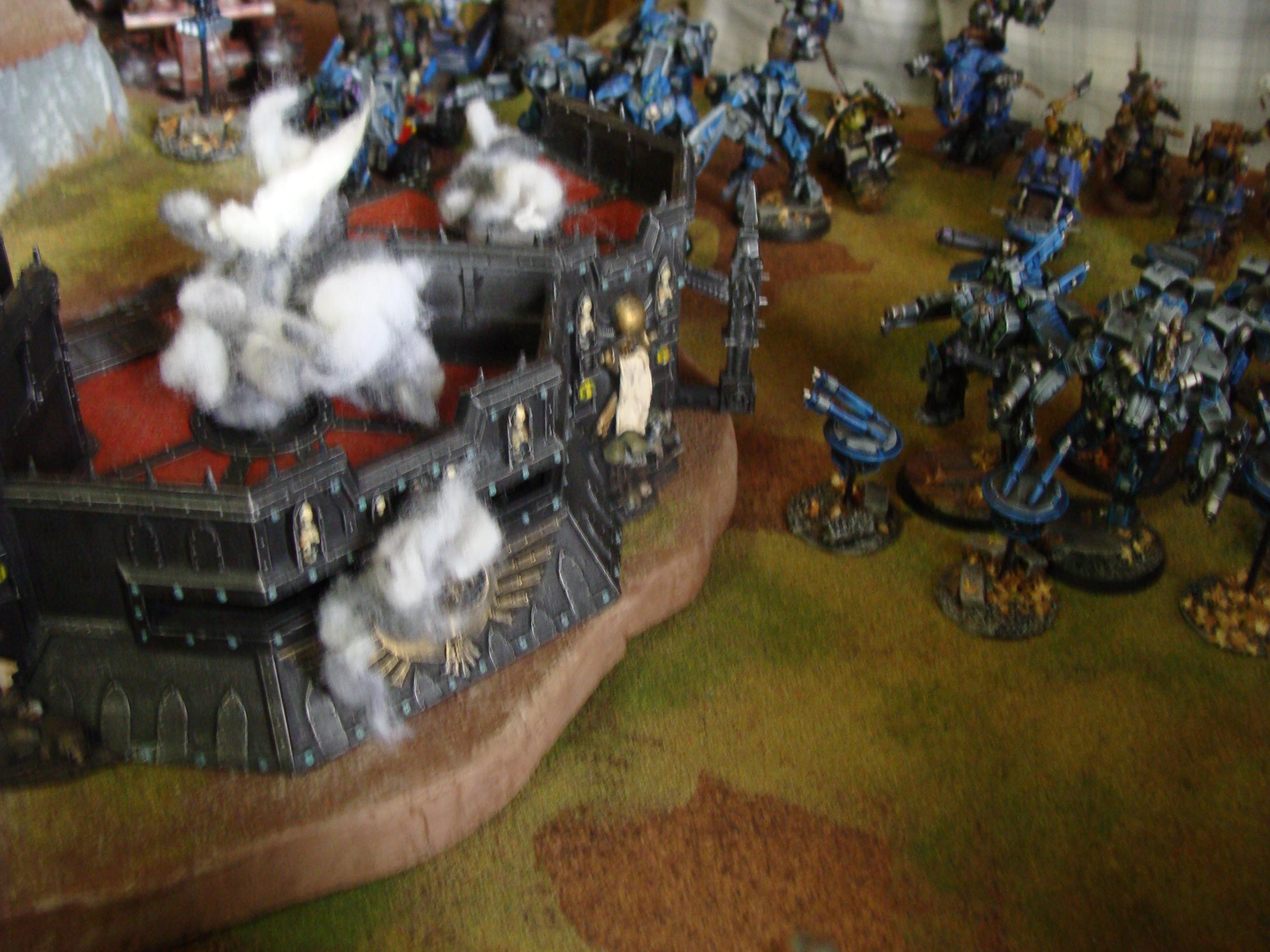 Battle Report, Chaos Space Marines, Orks, Tau