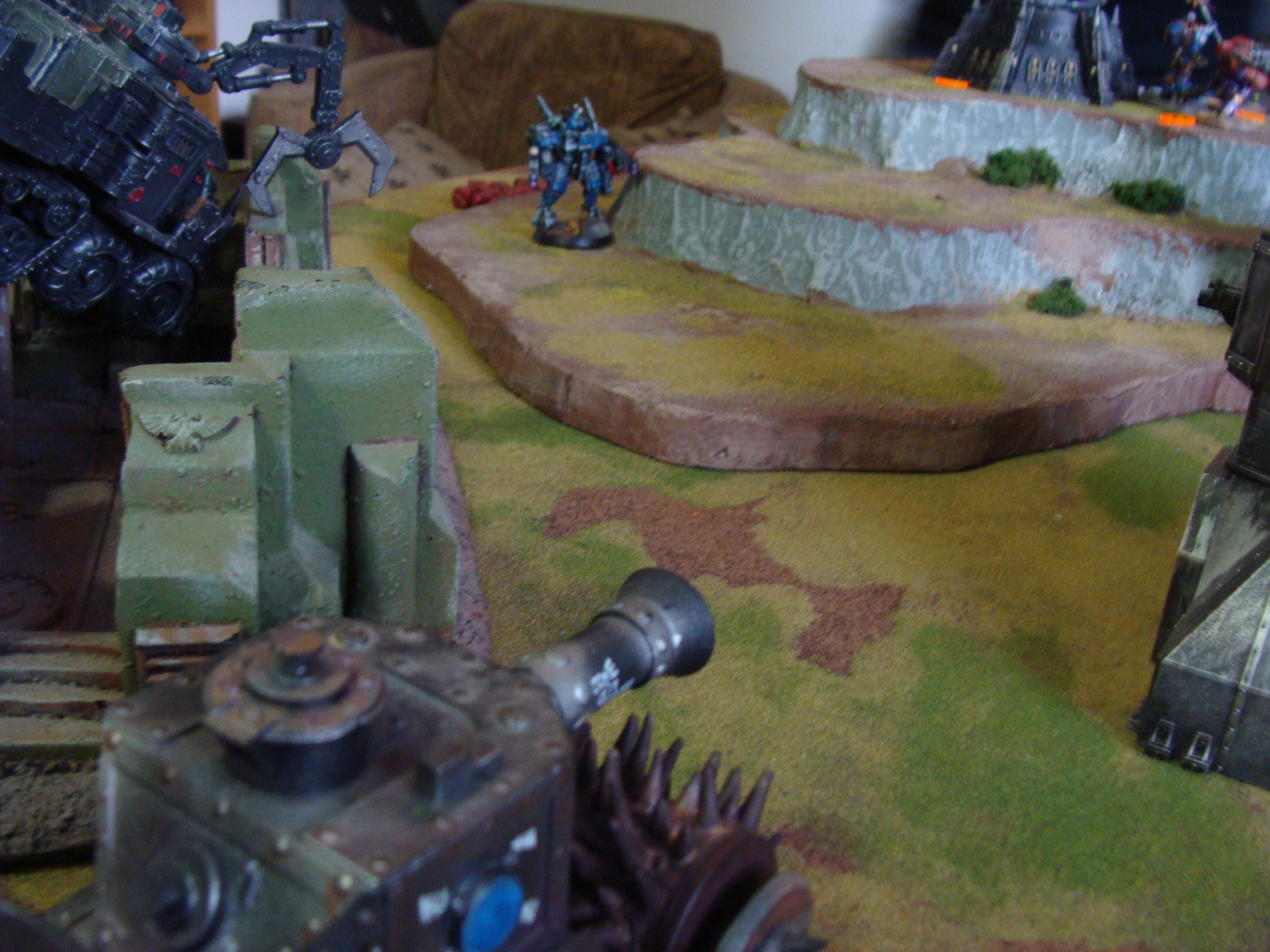 Battle Report, Chaos Space Marines, Orks, Tau
