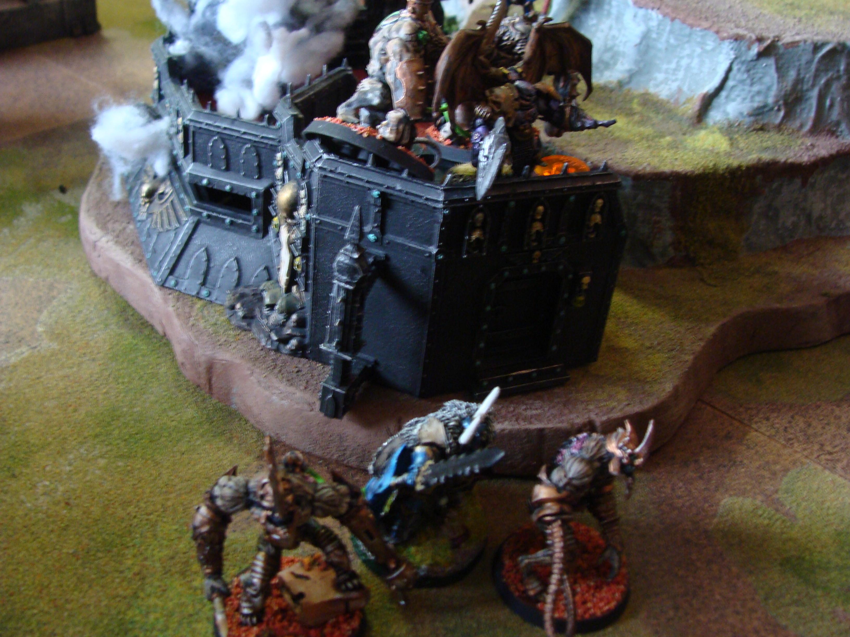 Battle Report, Chaos Space Marines, Orks, Tau