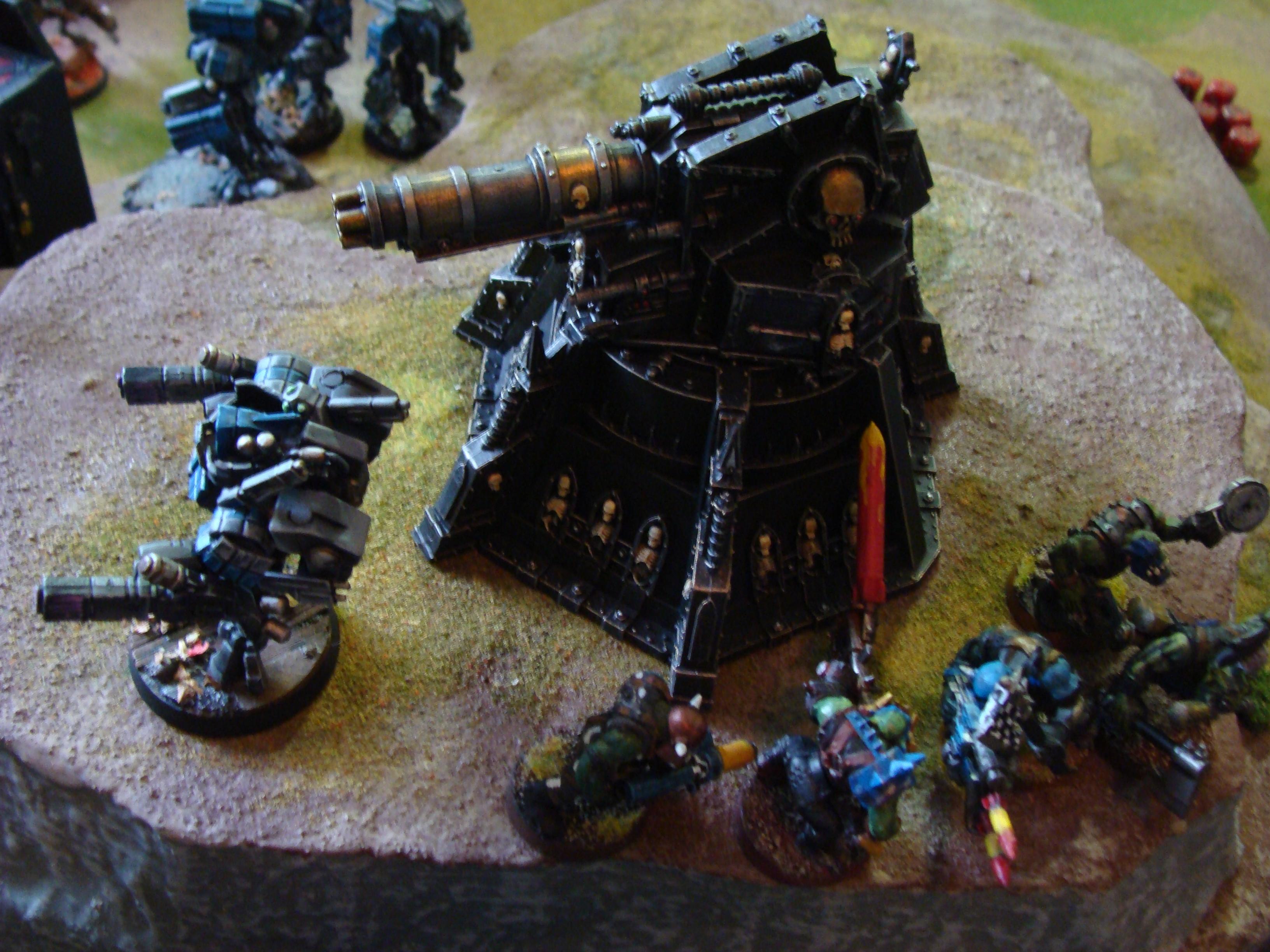 Battle Report, Chaos Space Marines, Orks, Tau