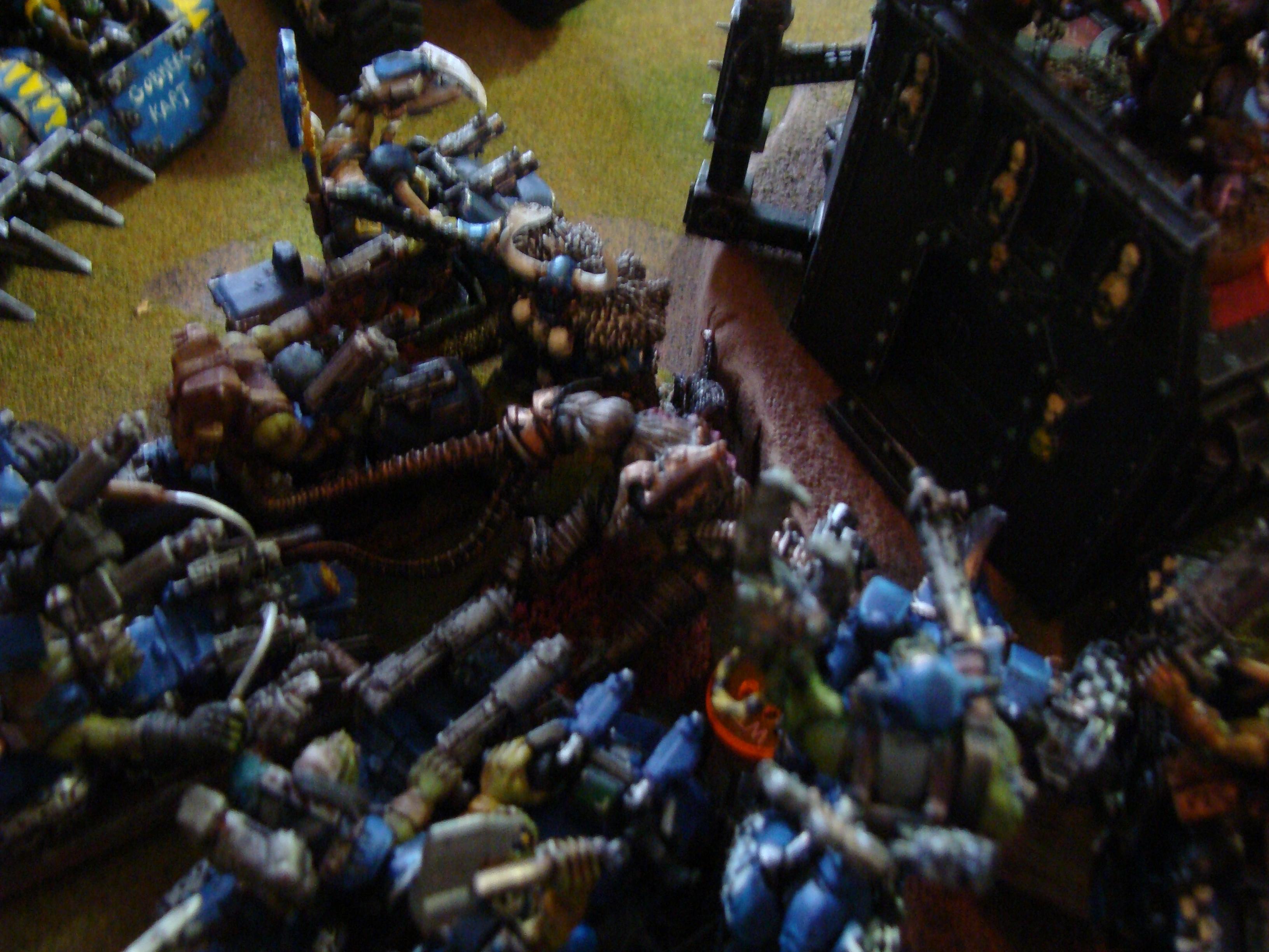Battle Report, Chaos Space Marines, Orks, Tau