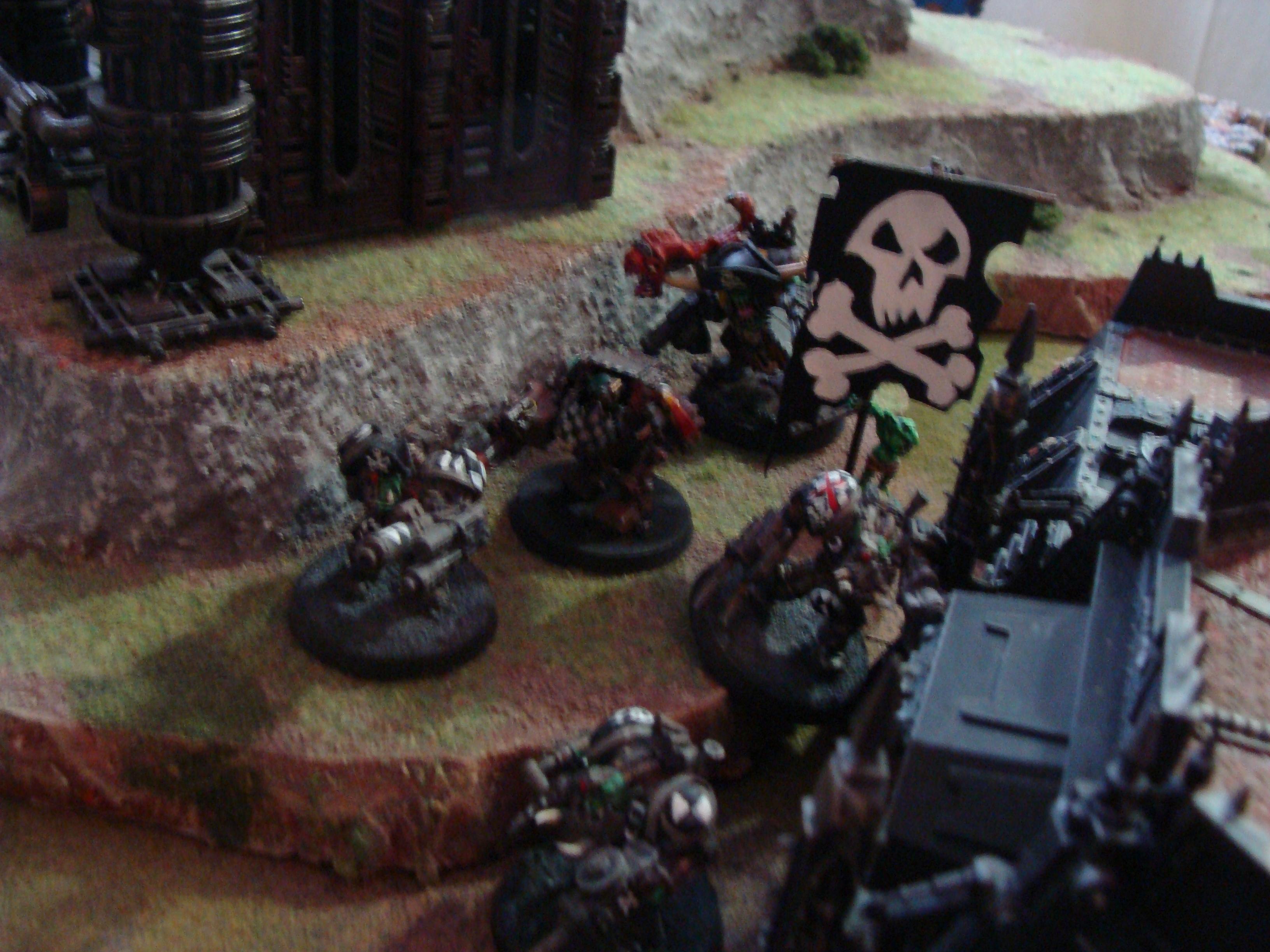 Battle Report, Chaos Space Marines, Orks, Tau