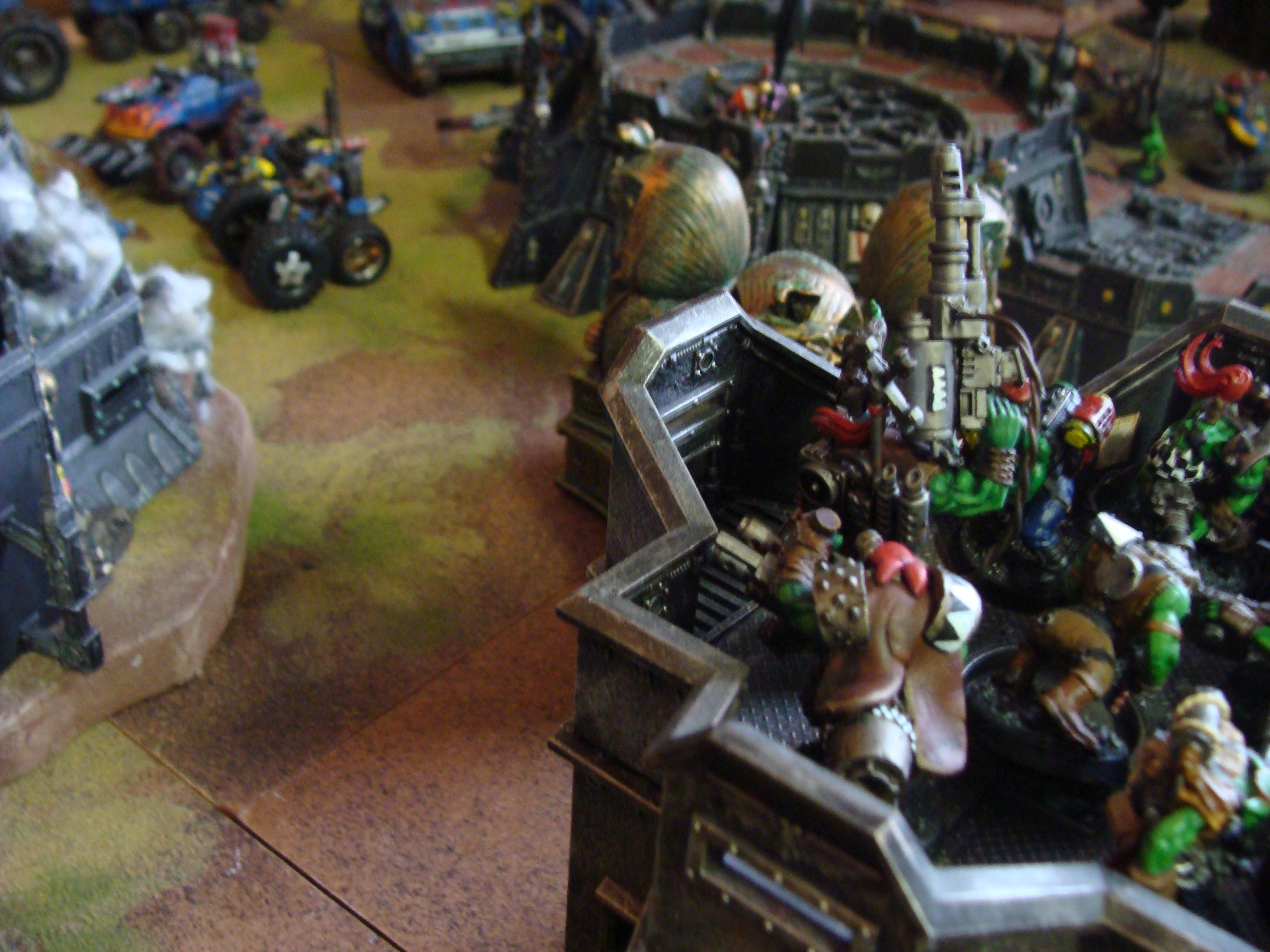 Battle Report, Chaos Space Marines, Orks, Tau