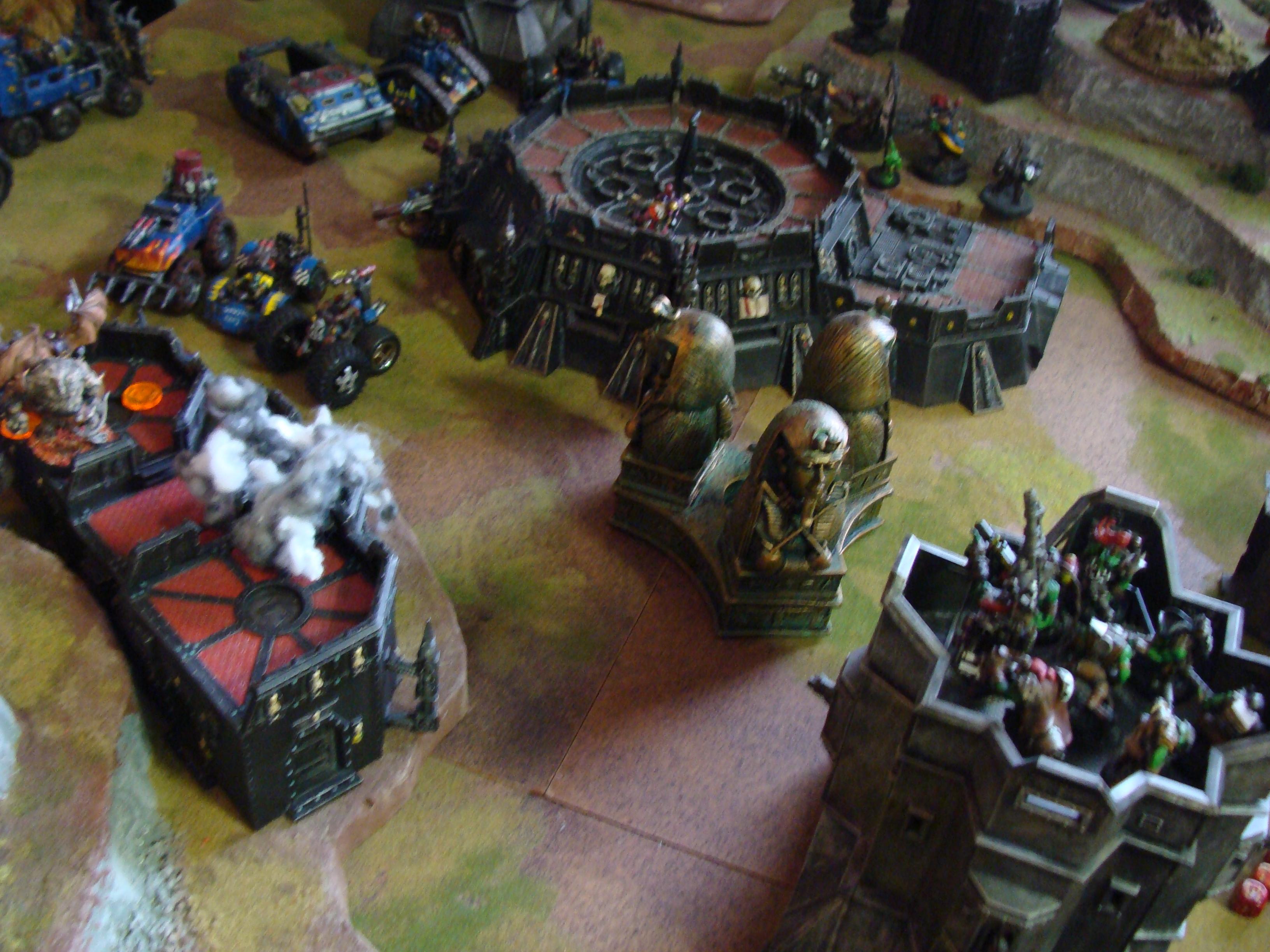 Battle Report, Chaos Space Marines, Orks, Tau