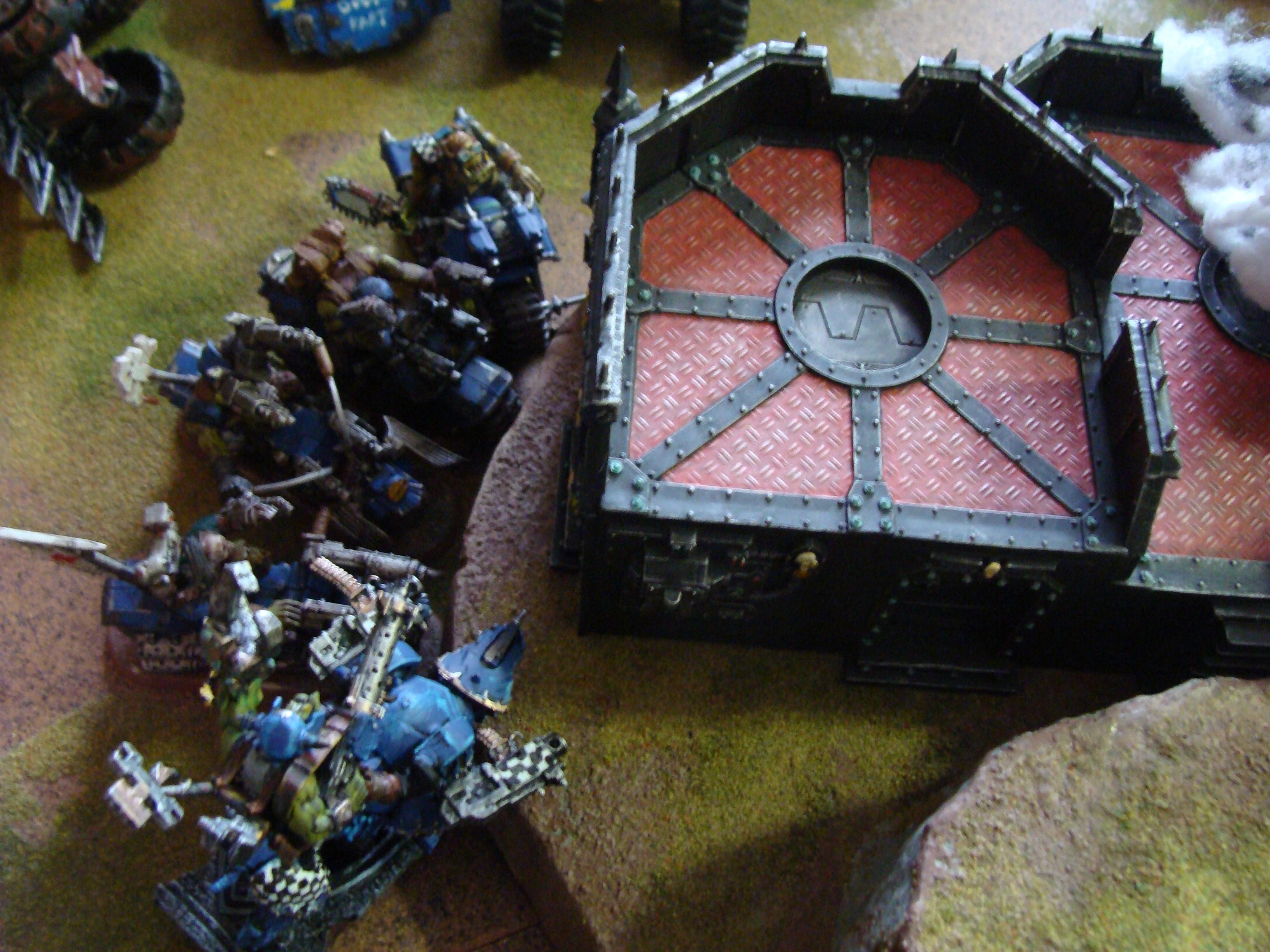 Battle Report, Chaos Space Marines, Orks, Tau