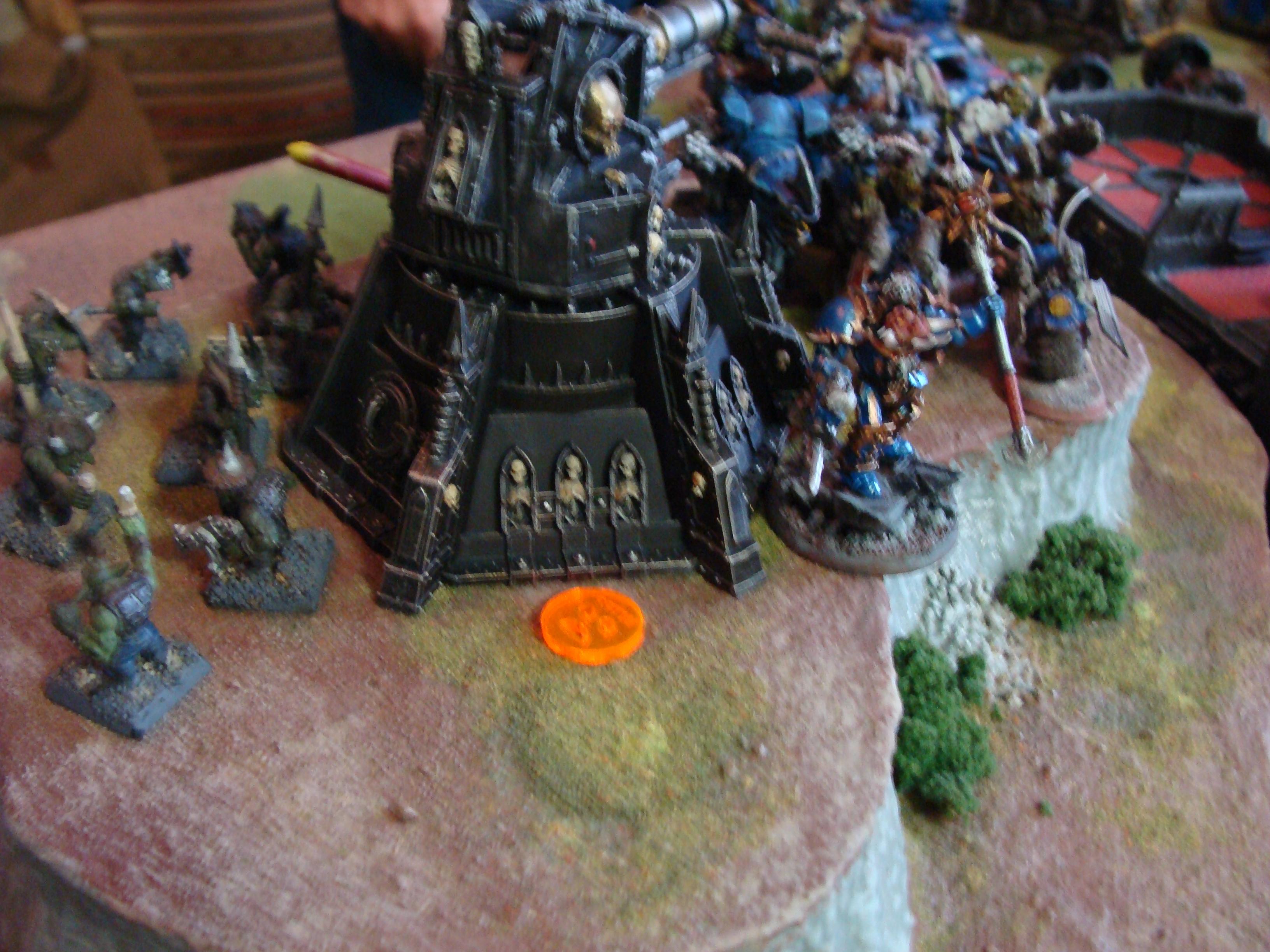 Battle Report, Chaos Space Marines, Orks, Tau