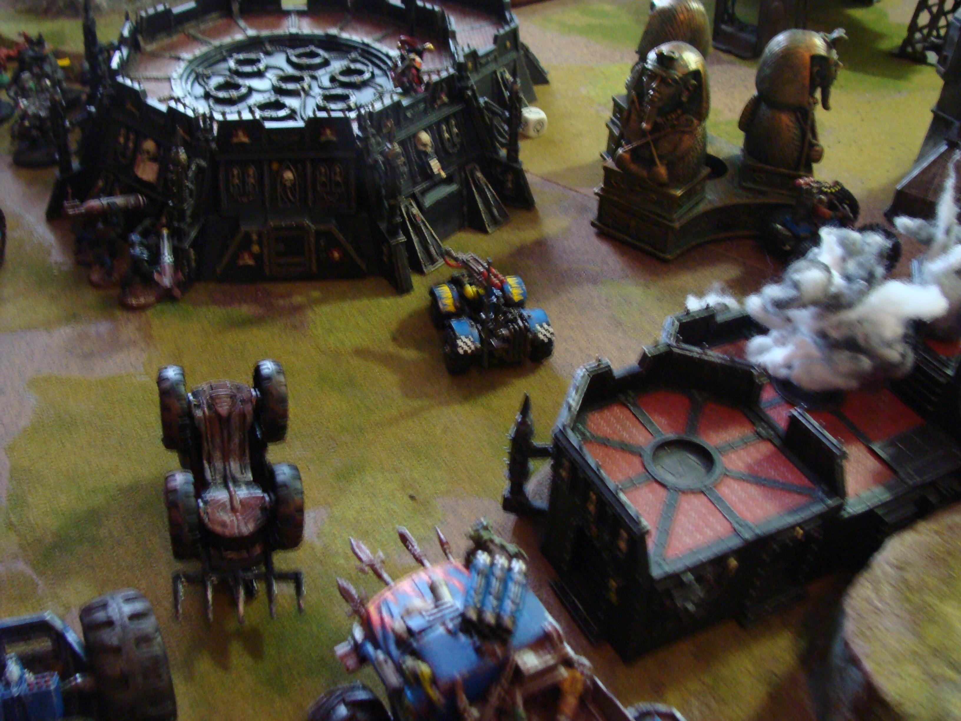 Battle Report, Chaos Space Marines, Orks, Tau