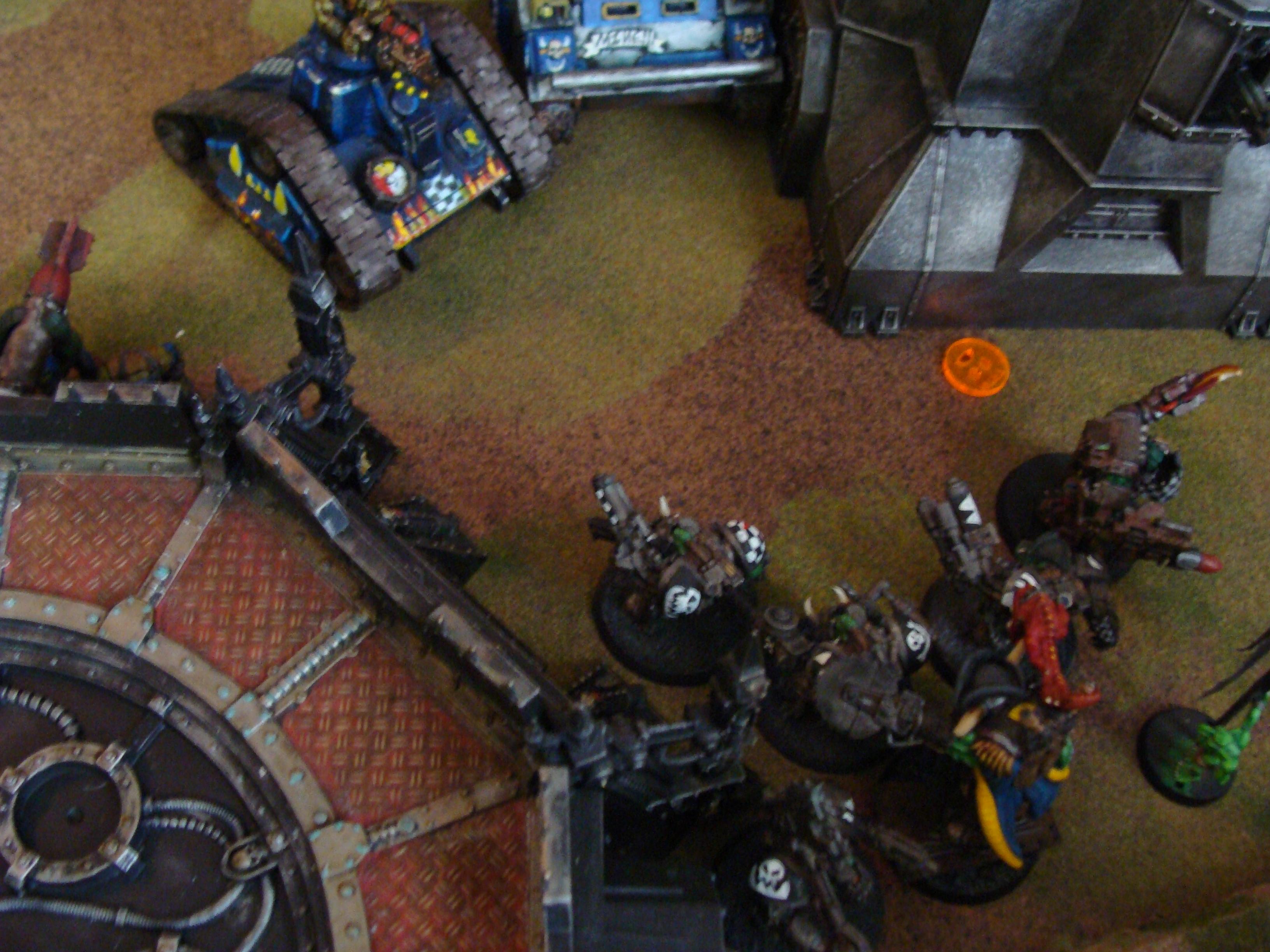 Battle Report, Chaos Space Marines, Orks, Tau