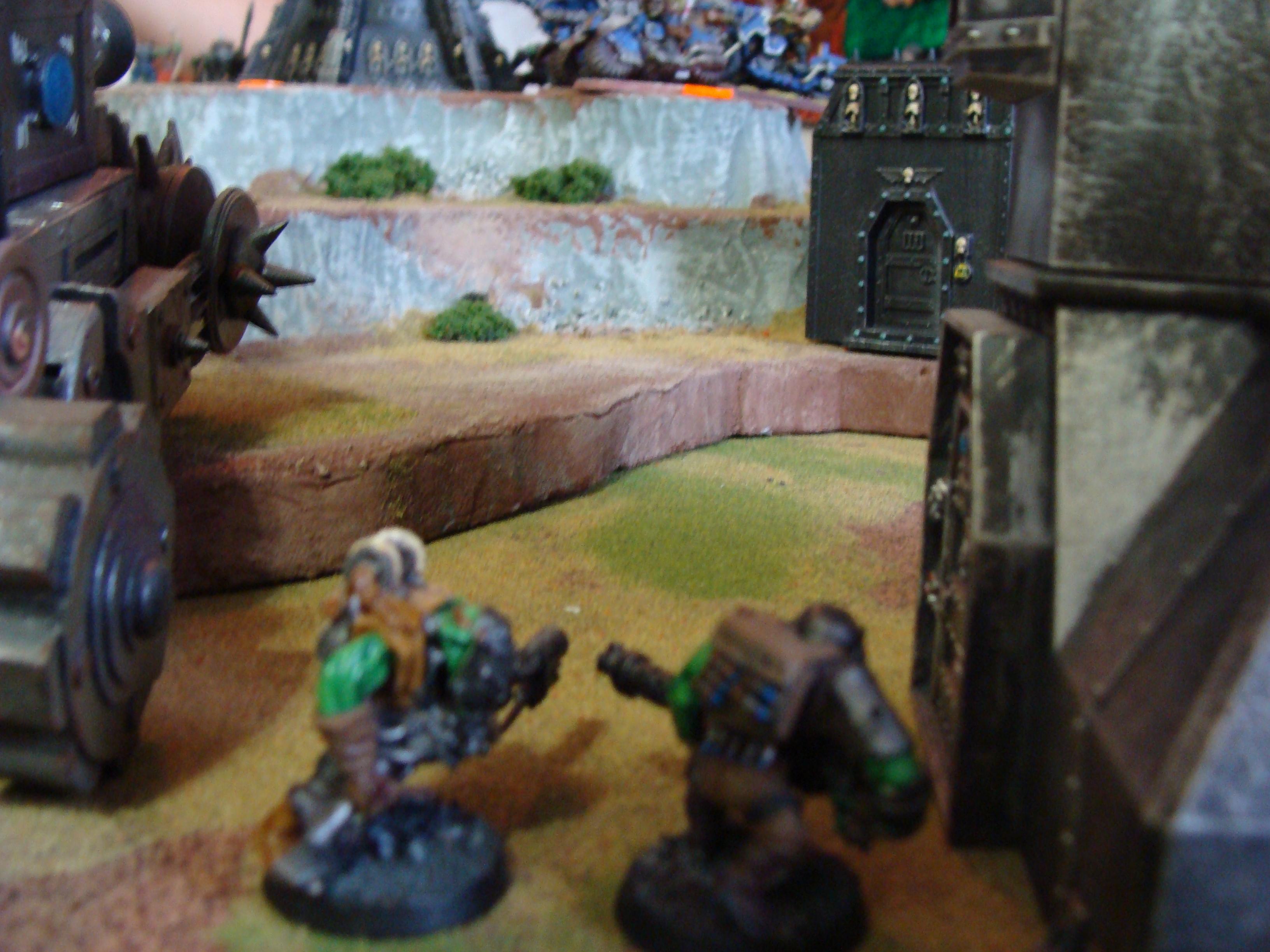 Battle Report, Chaos Space Marines, Orks, Tau