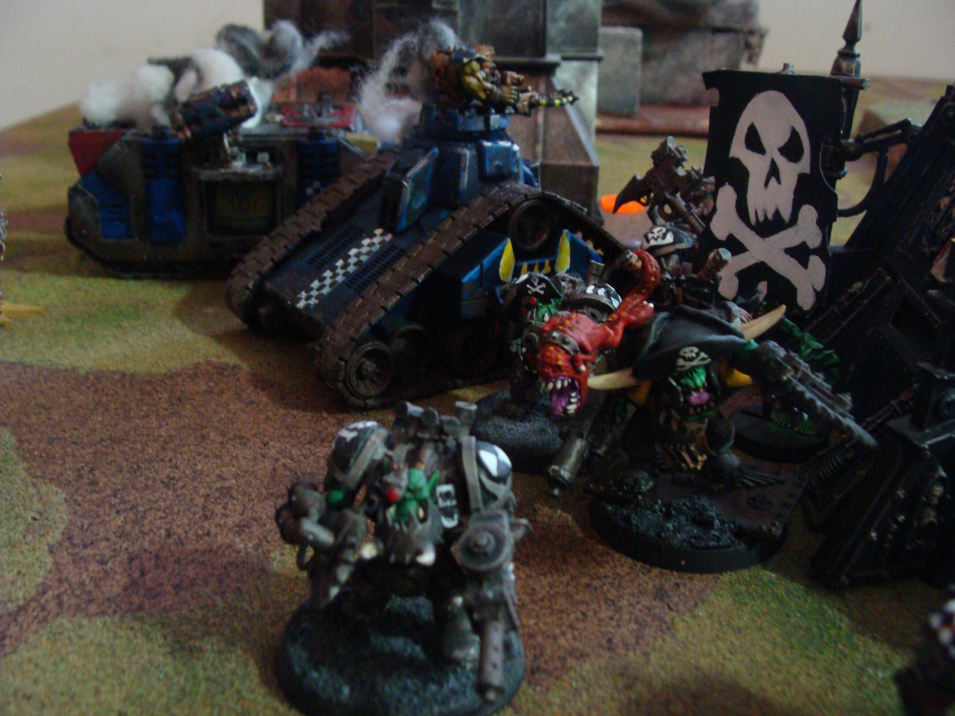 Battle Report, Chaos Space Marines, Orks, Tau