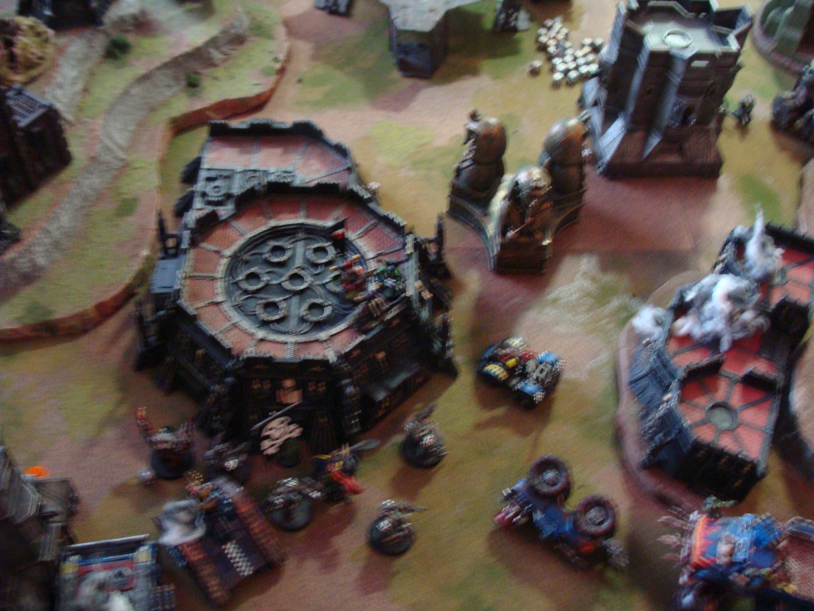 Battle Report, Chaos Space Marines, Orks, Tau