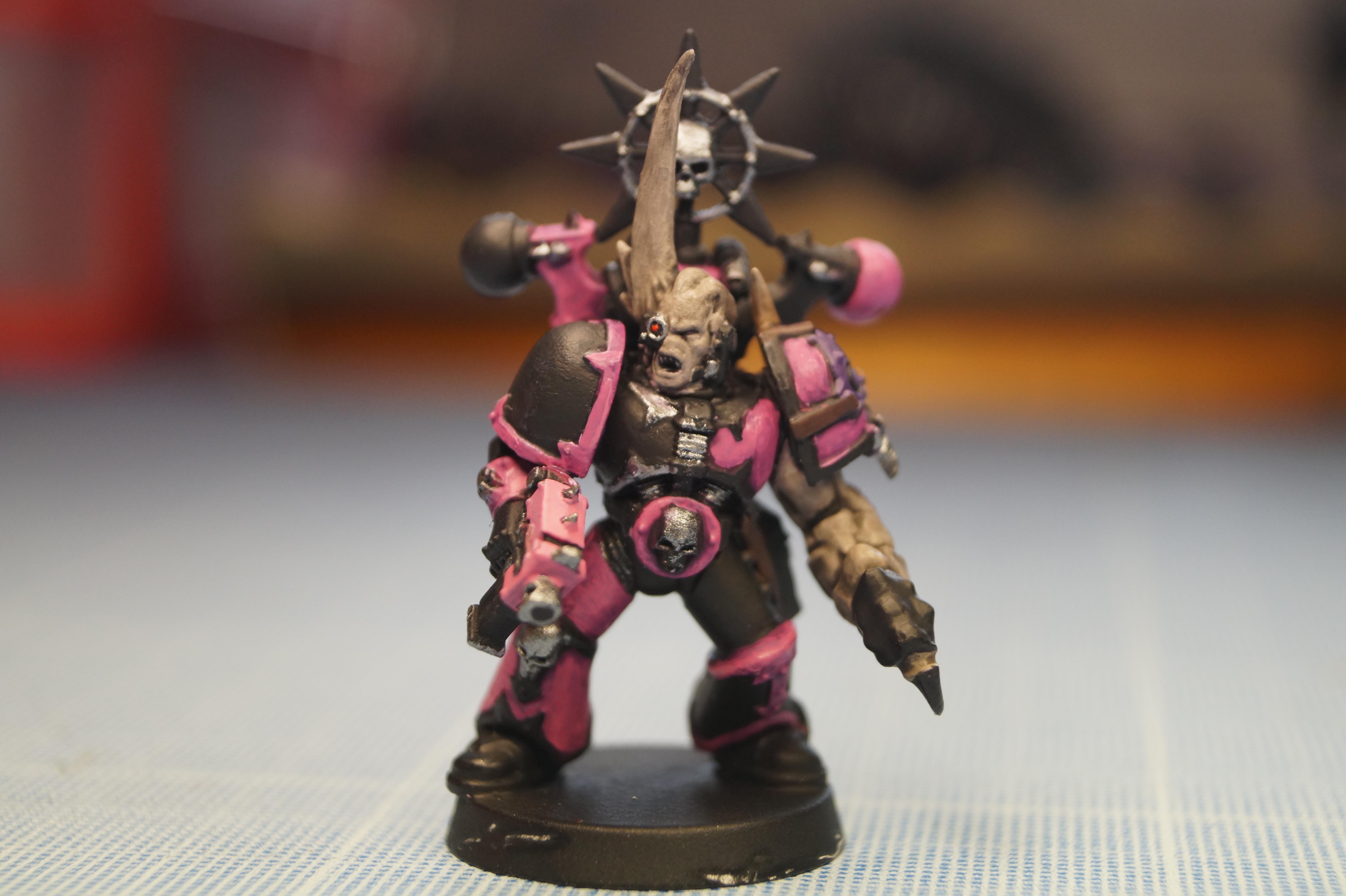 Chaos, Chaos Space Marines, Emperor's Children, Sergeant, Slaanesh