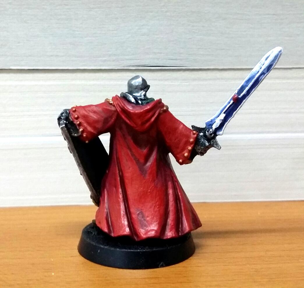 Crusader, Henchman, Inquisition, Painted, Warhammer 40,000