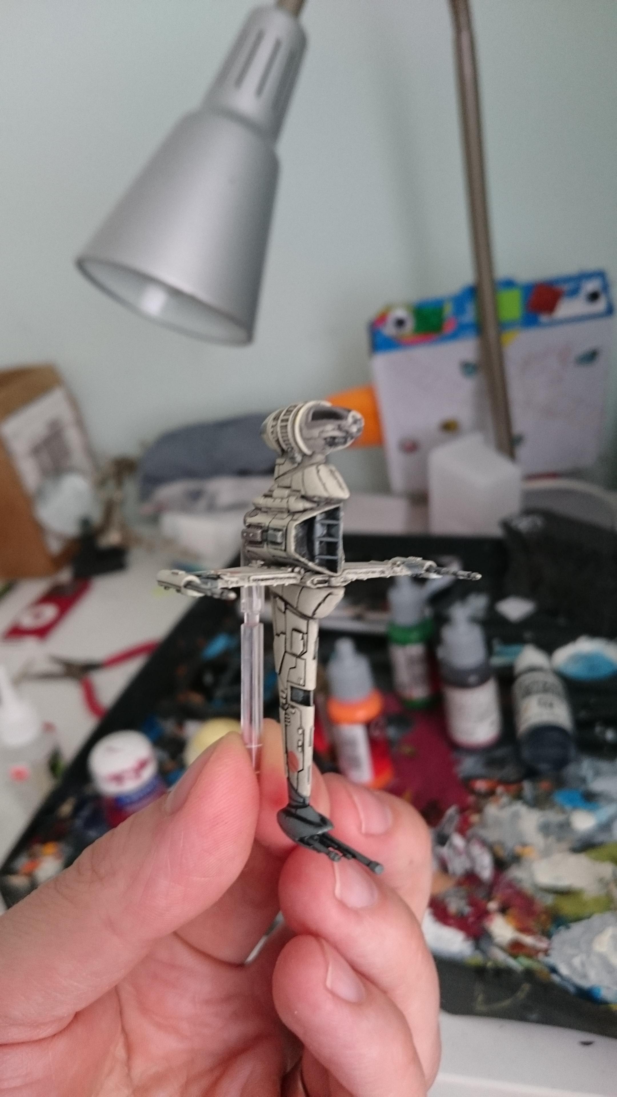 Star Wars, b wing normal front 