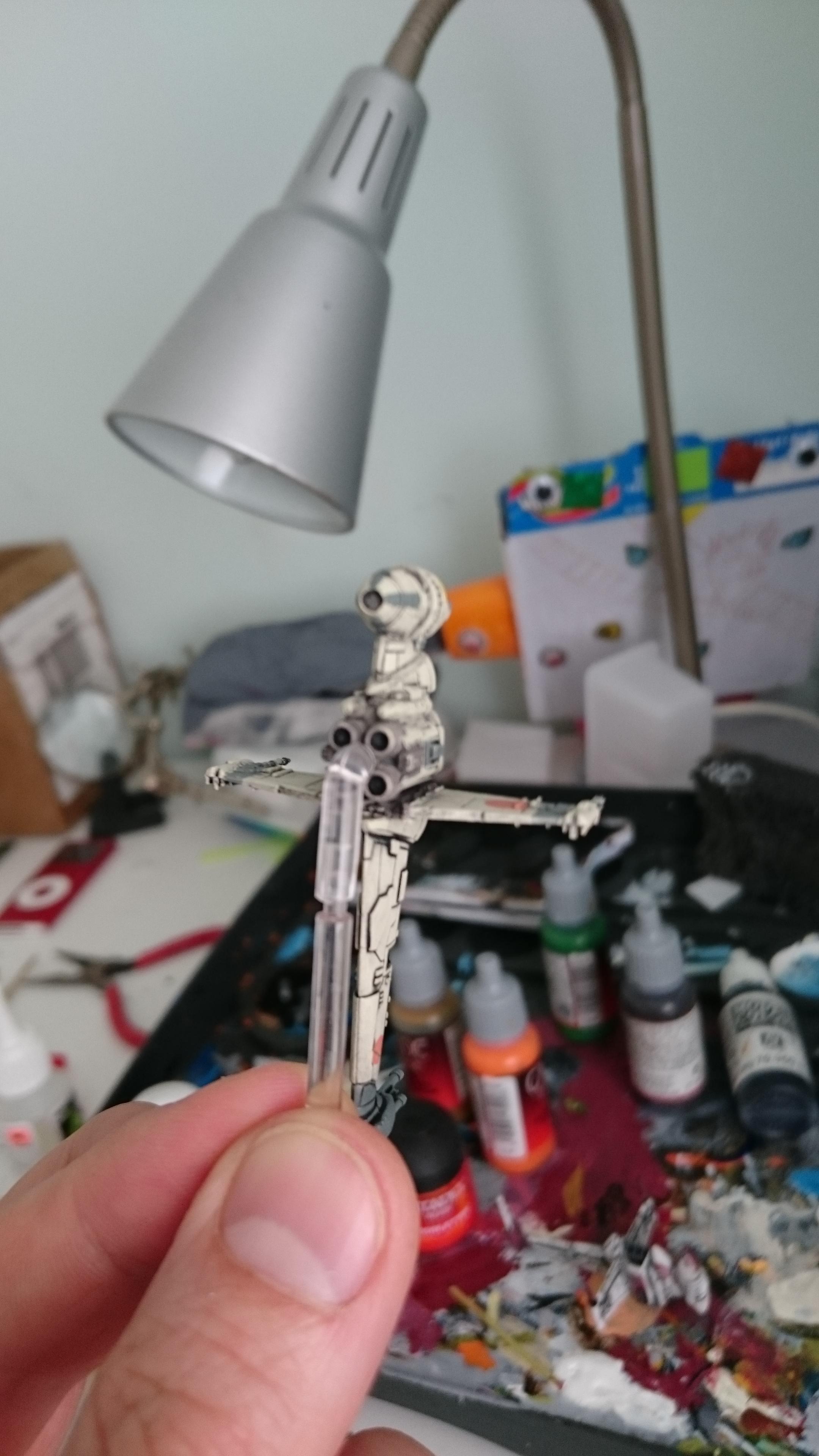 Star Wars, b wing normal back 