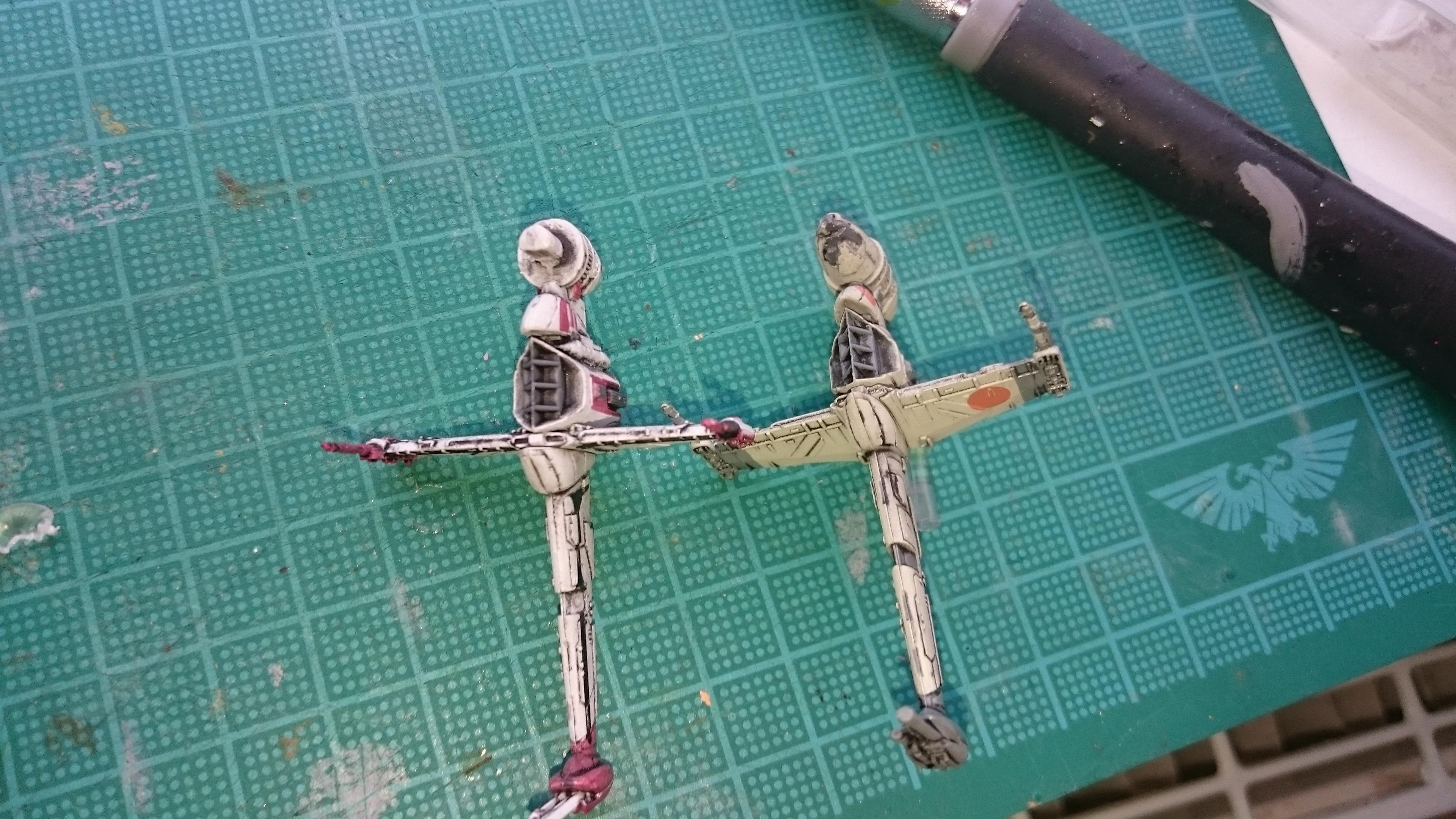 Star Wars, b wing minus cockpit 