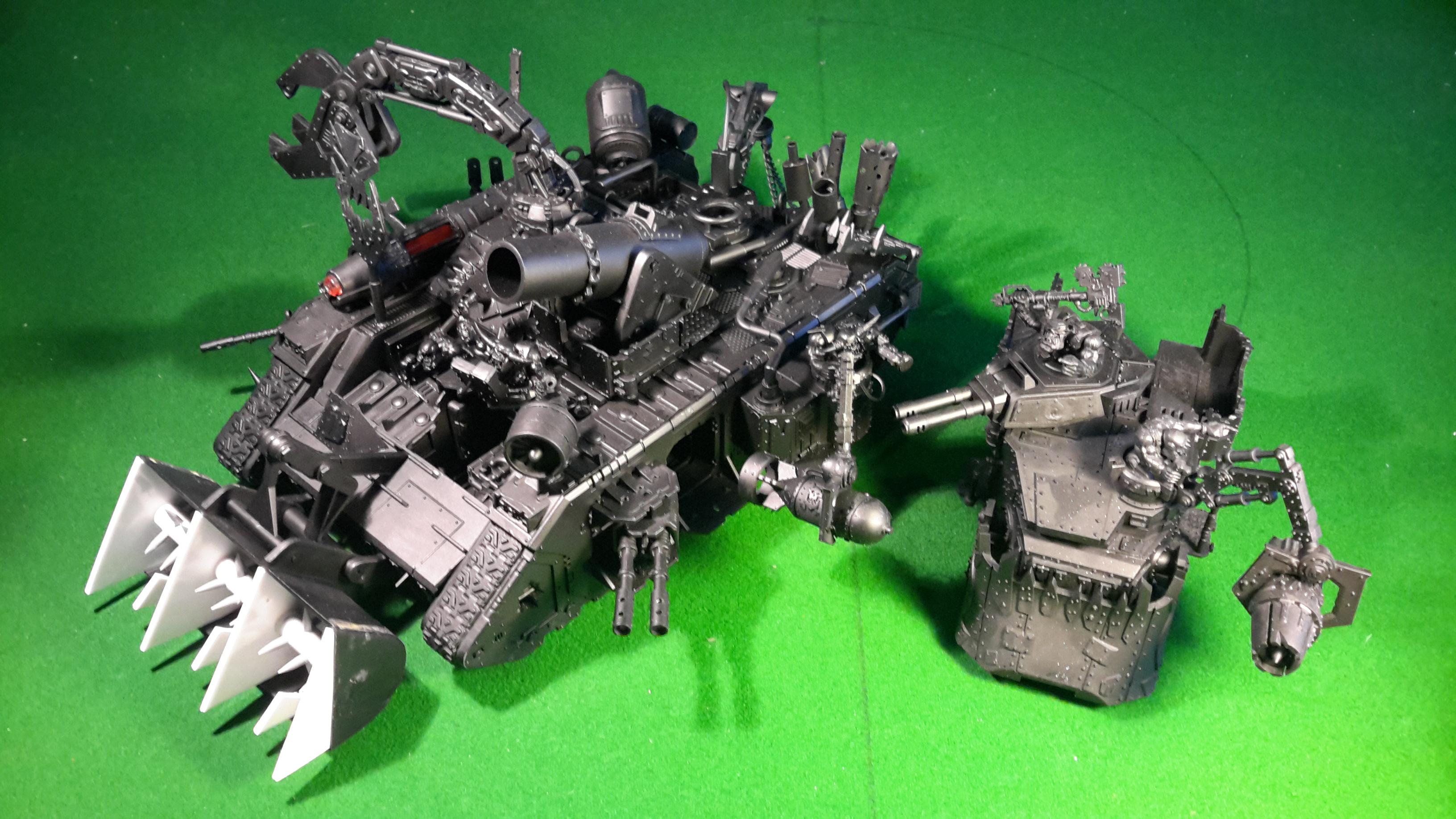Looted, Orks, Wagon, Ork looted battlewagon / battlefortress