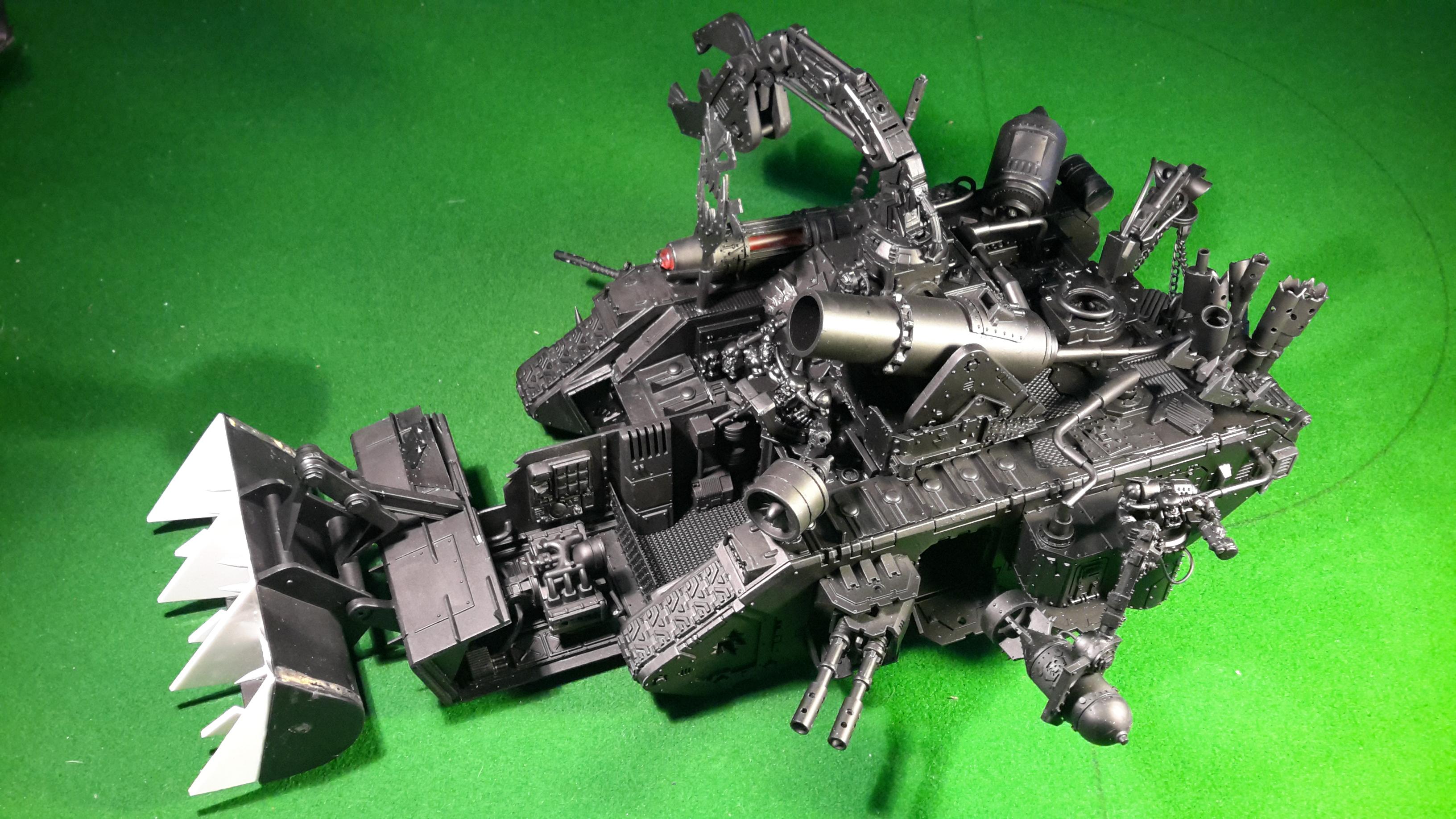 Looted, Orks, Wagon, Ork looted battlewagon / battlefortress