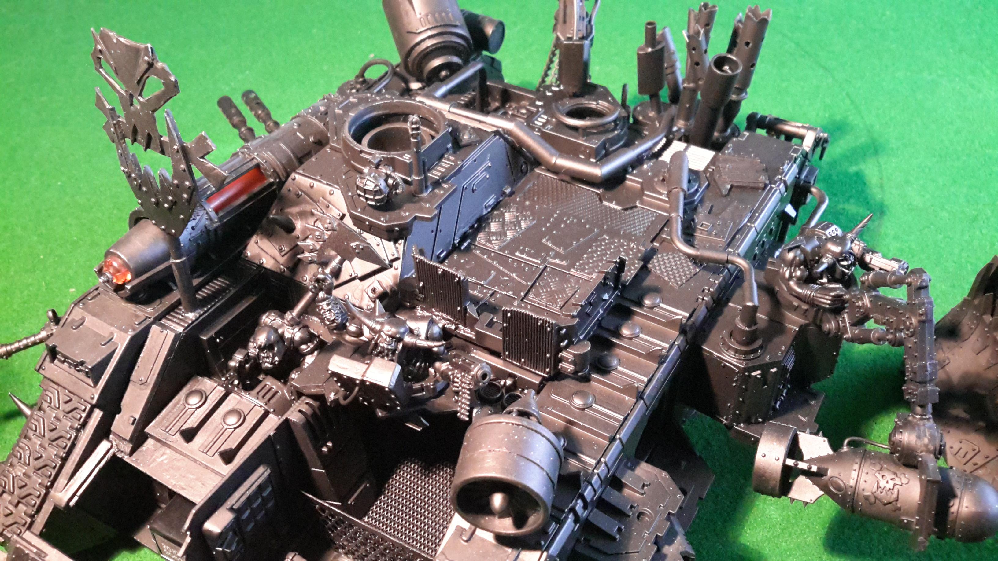 Looted, Orks, Wagon, Ork looted battlewagon / battlefortress