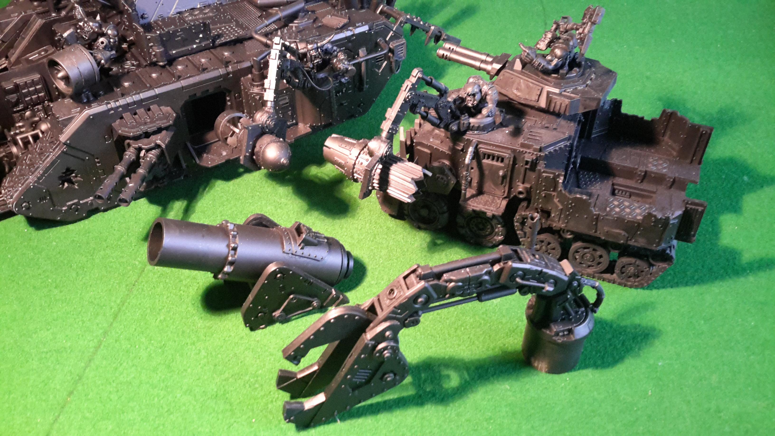 Looted, Orks, Wagon, Ork looted battlewagon / battlefortress